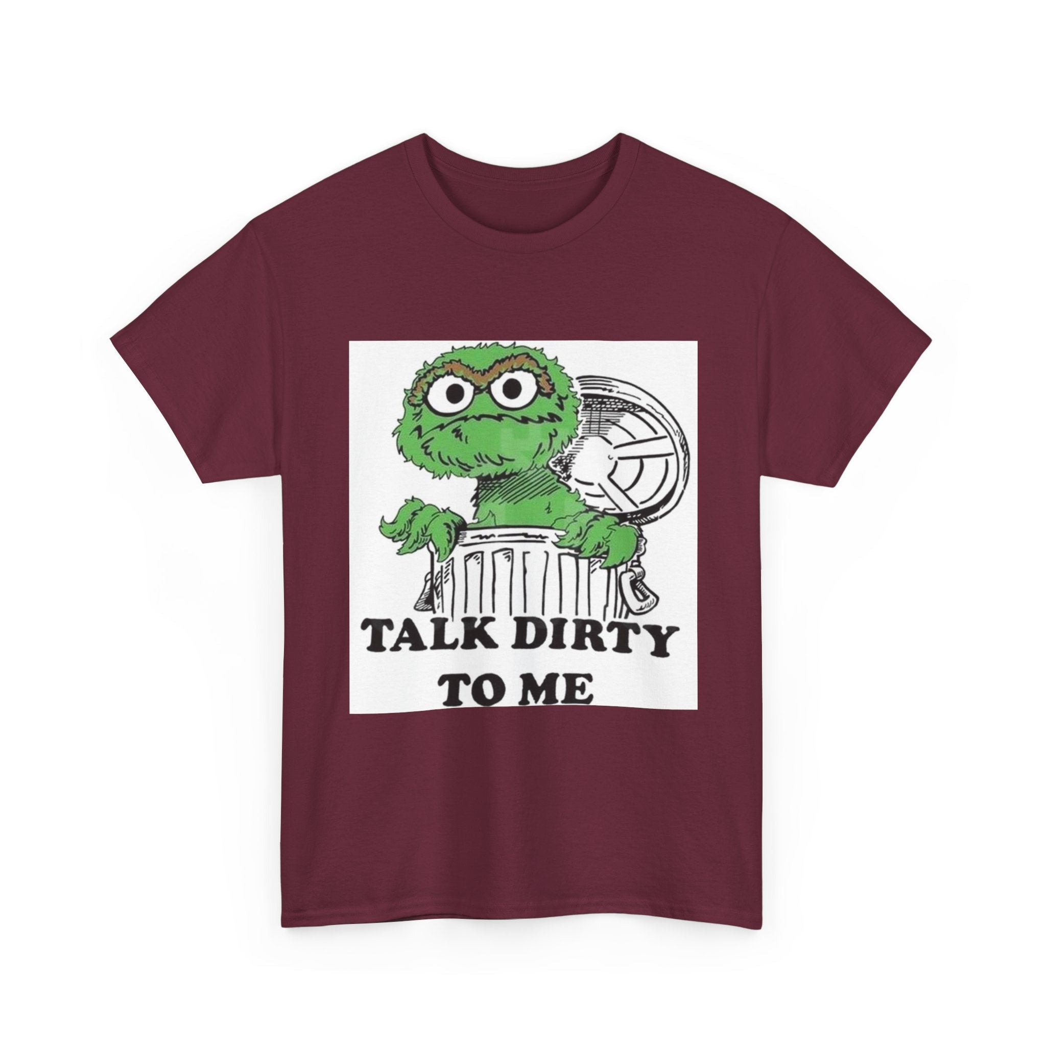 Funny Graphic Tee, Oscar the Grouch Shirt, Casual Wear, Gift for Friends, Humor Clothing