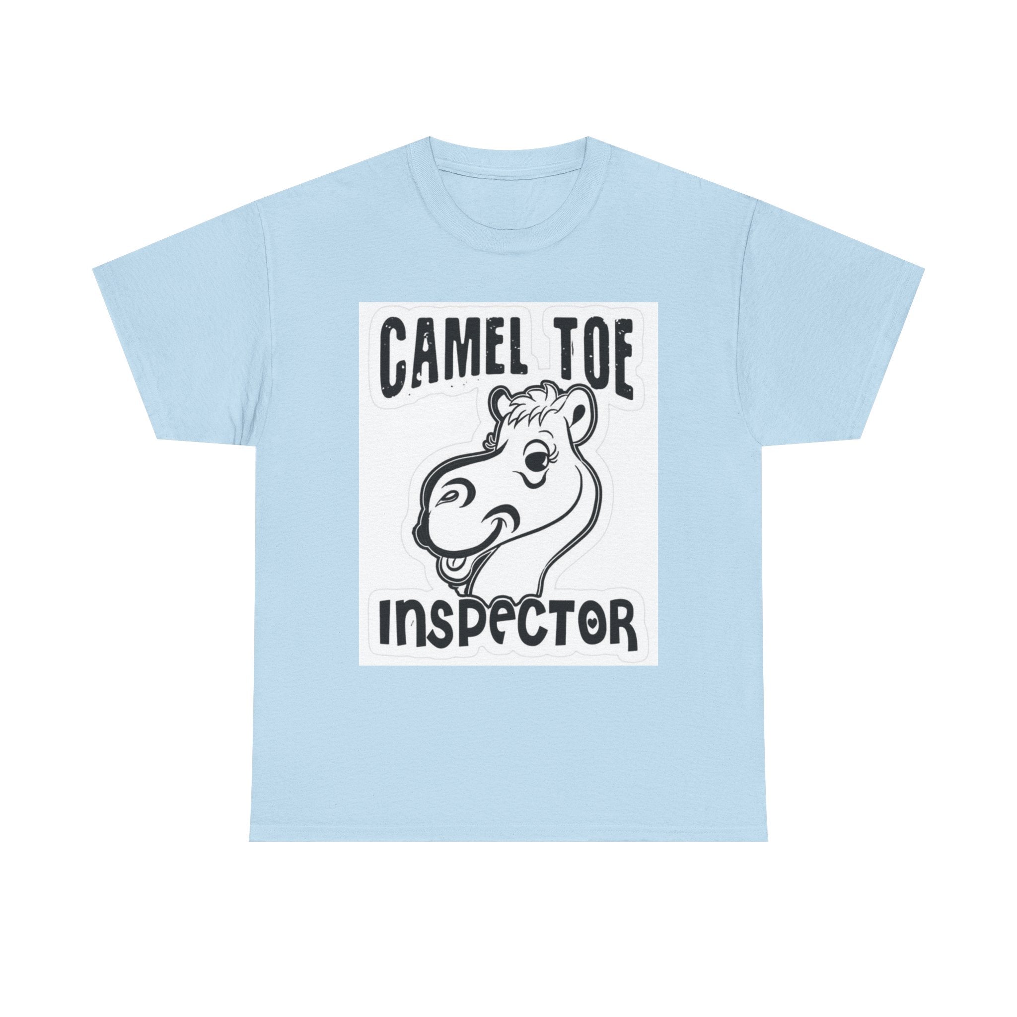 Funny Camel Toe Inspector Tee, Humorous T-Shirt for Parties, Gifts for Friends, Casual Wear, Novelty Gift Idea