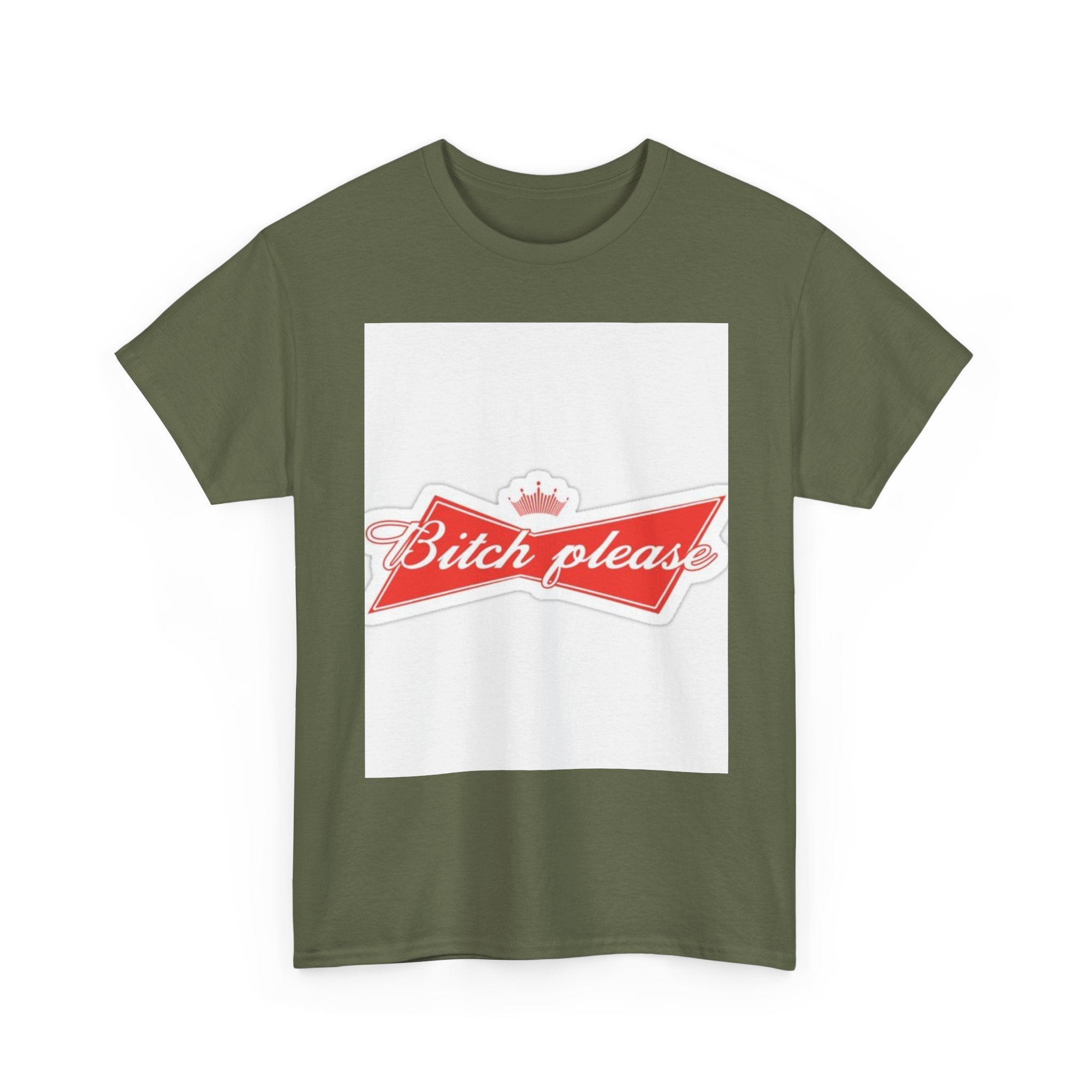 Bitch Please Unisex Heavy Cotton Tee, Funny Graphic Shirt, Casual Wear, Perfect Gift for Friends, Lazy Day Outfit, Humor Tee