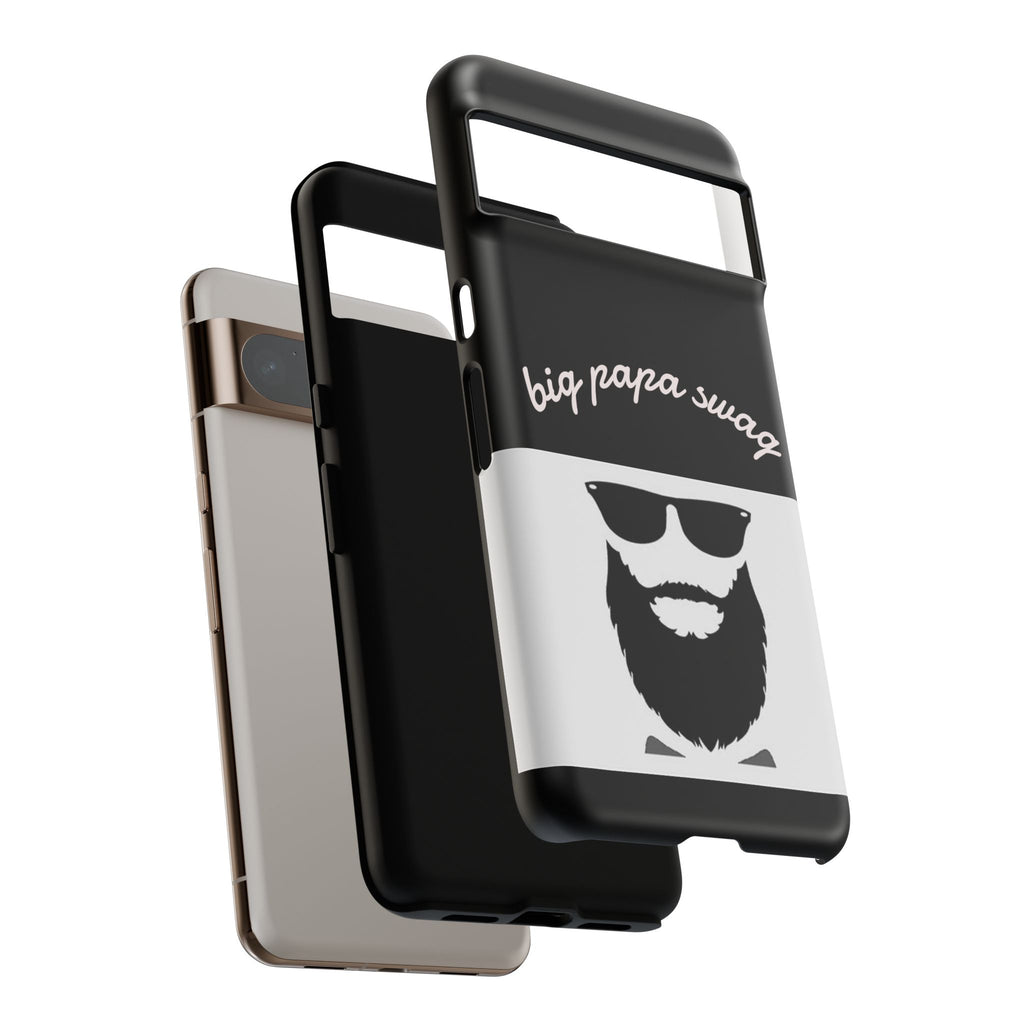 Stylish Phone Case for Dads, Big Papa Swag Design, Gift for Father's Day, Birthday Present, Cool Accessory, Trendy Mobile Cover