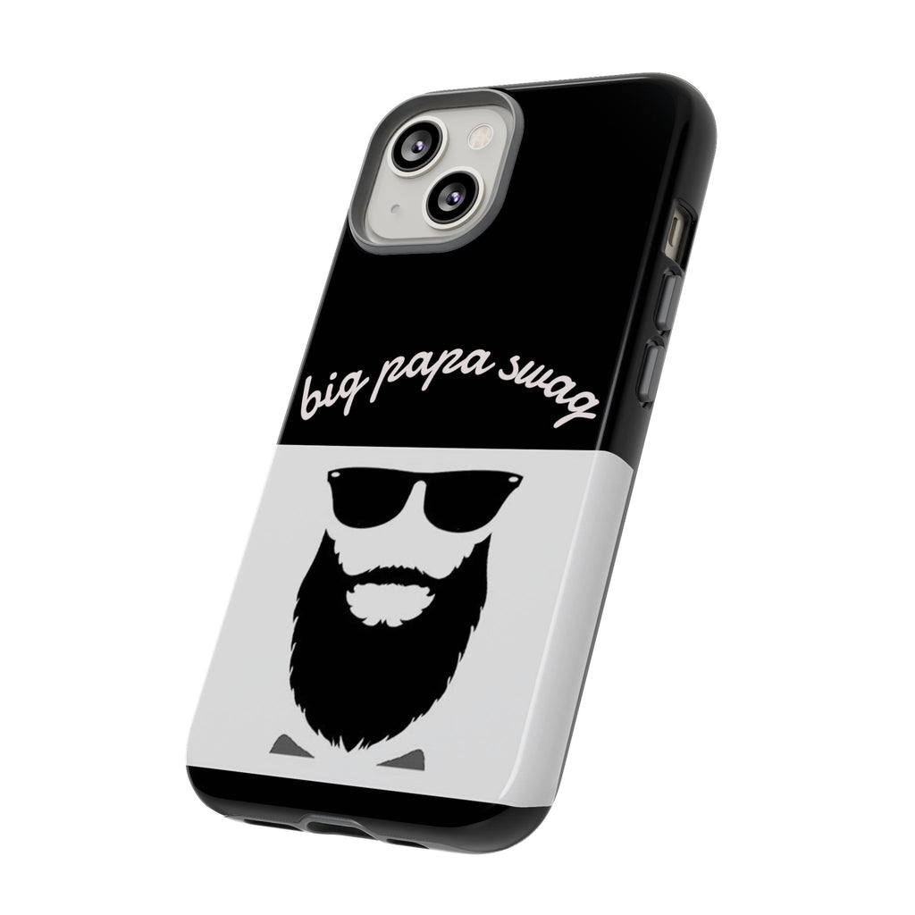 Stylish Phone Case for Dads, Big Papa Swag Design, Gift for Father's Day, Birthday Present, Cool Accessory, Trendy Mobile Cover