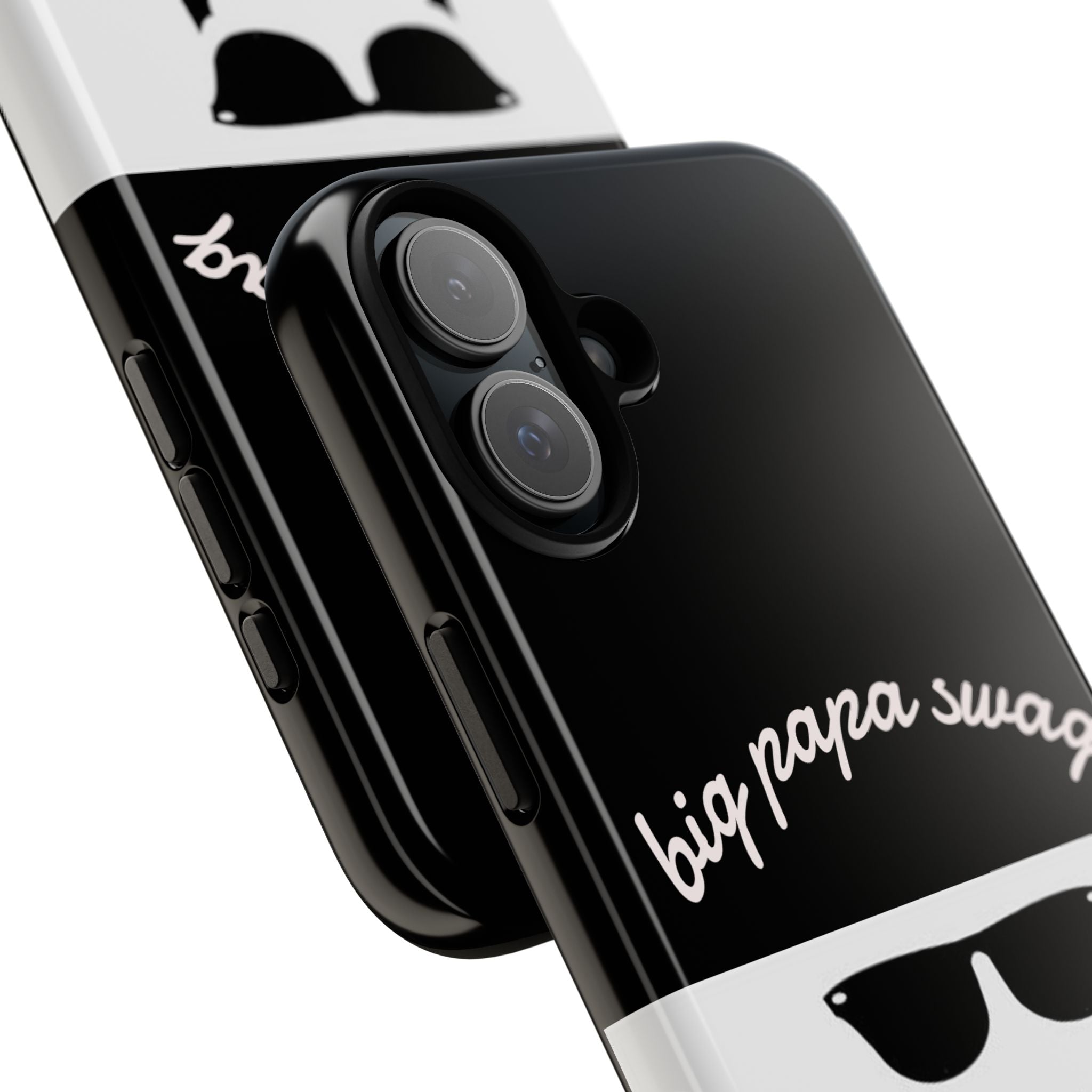 Stylish Phone Case for Dads, Big Papa Swag Design, Gift for Father's Day, Birthday Present, Cool Accessory, Trendy Mobile Cover