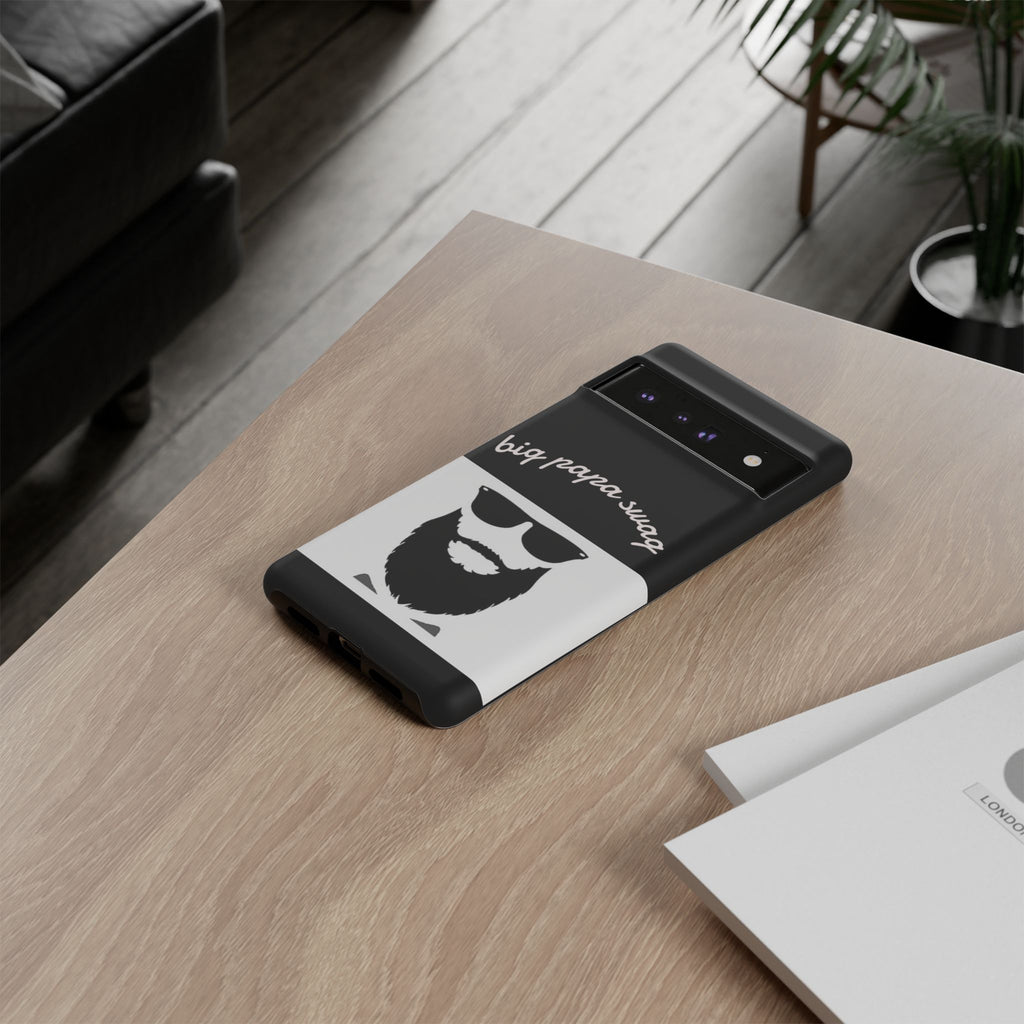 Stylish Phone Case for Dads, Big Papa Swag Design, Gift for Father's Day, Birthday Present, Cool Accessory, Trendy Mobile Cover