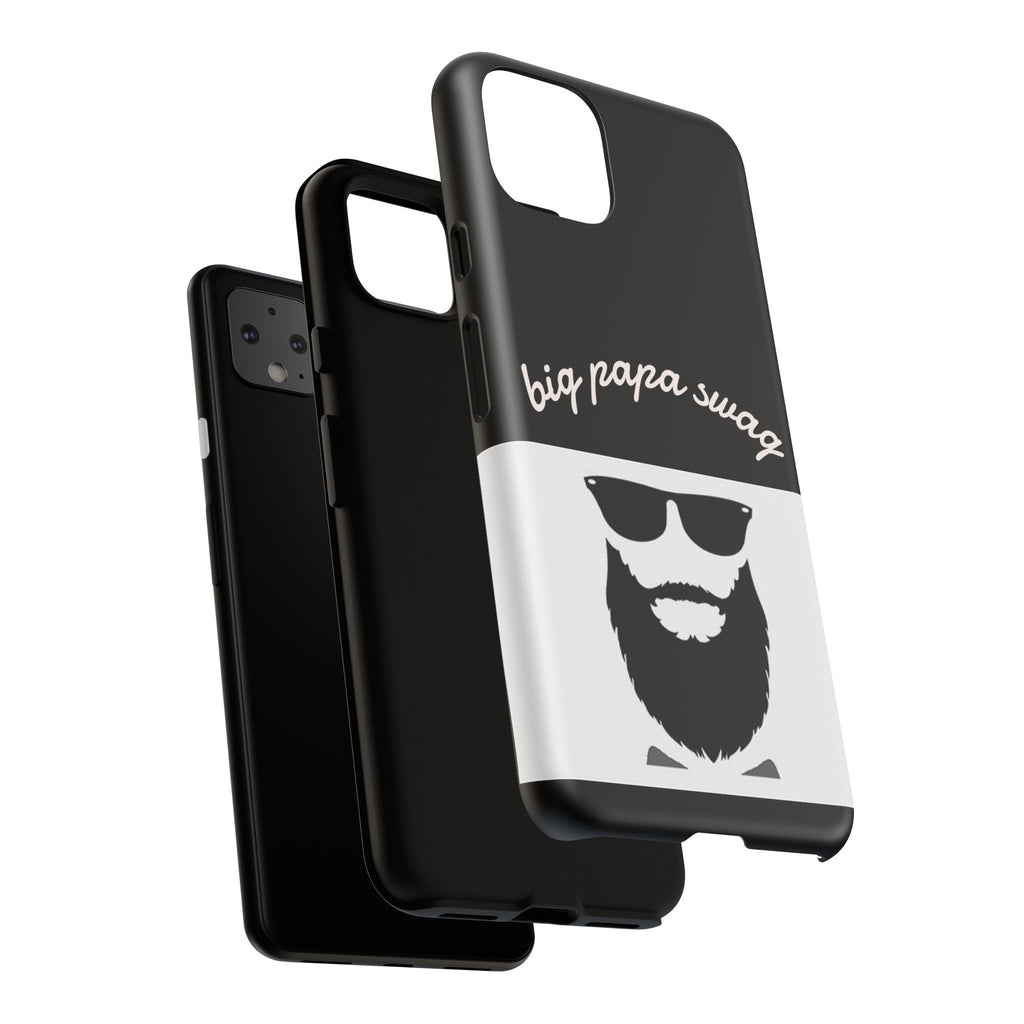 Stylish Phone Case for Dads, Big Papa Swag Design, Gift for Father's Day, Birthday Present, Cool Accessory, Trendy Mobile Cover