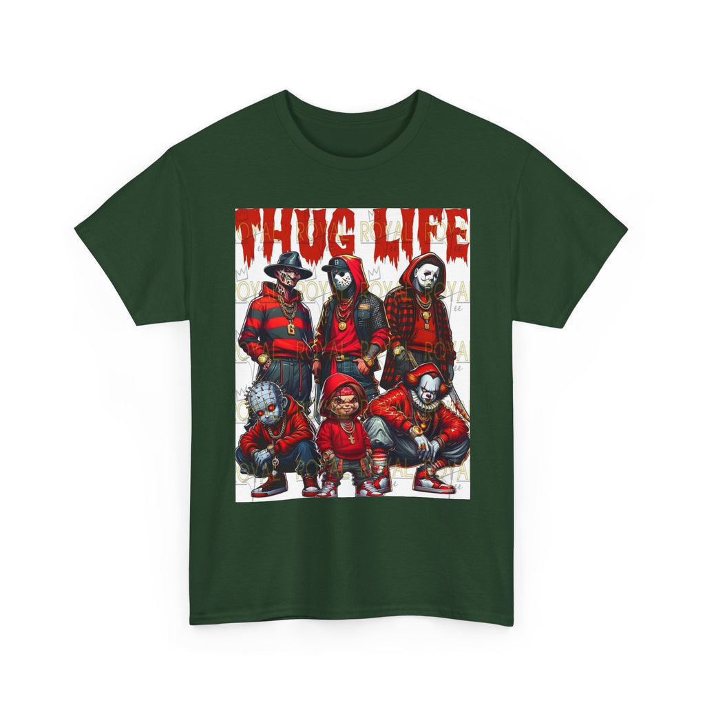 Thug Life Unisex Heavy Cotton Tee, Graphic Tee, Streetwear Style, Casual Wear, Gift for Friends, Trendy Apparel