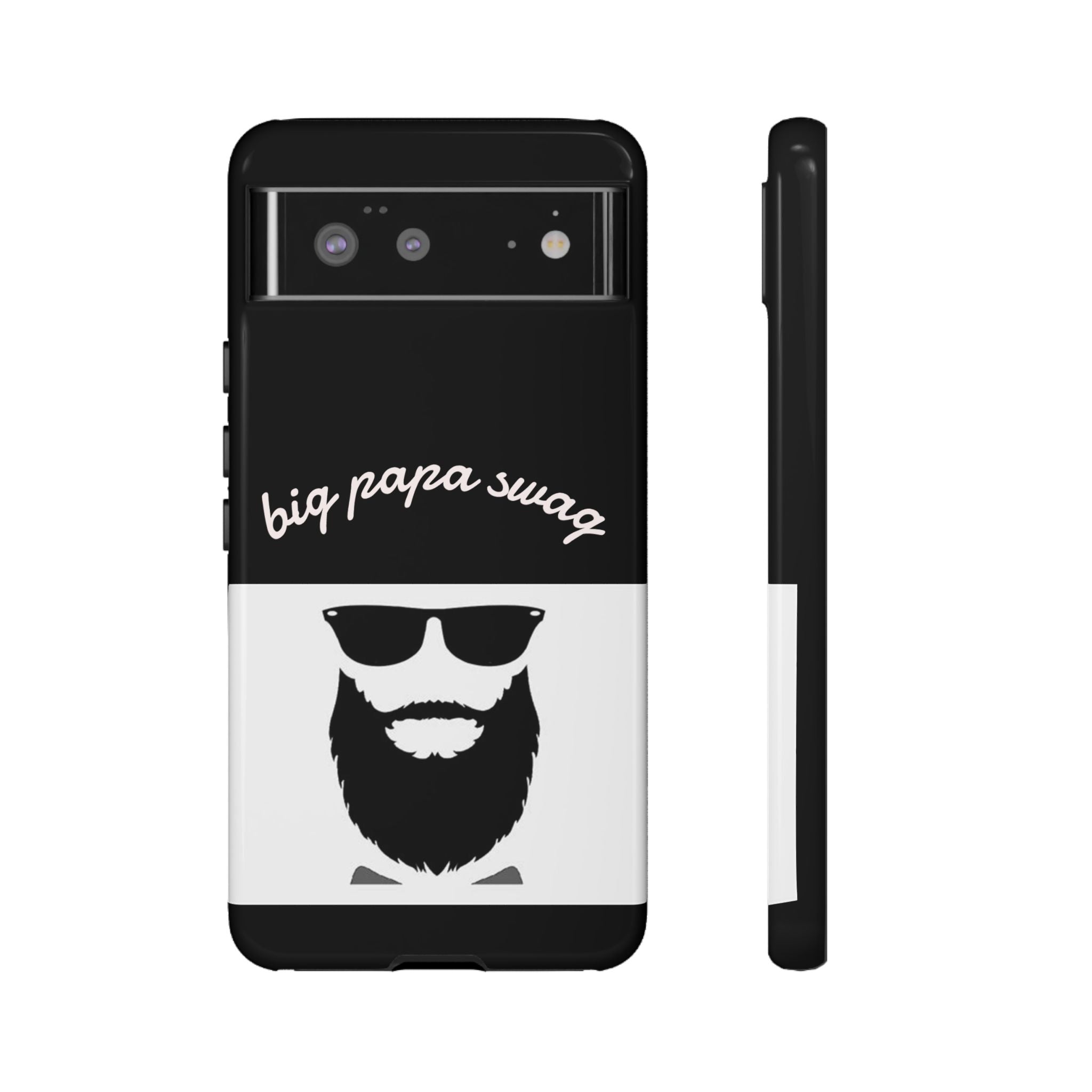 Stylish Phone Case for Dads, Big Papa Swag Design, Gift for Father's Day, Birthday Present, Cool Accessory, Trendy Mobile Cover