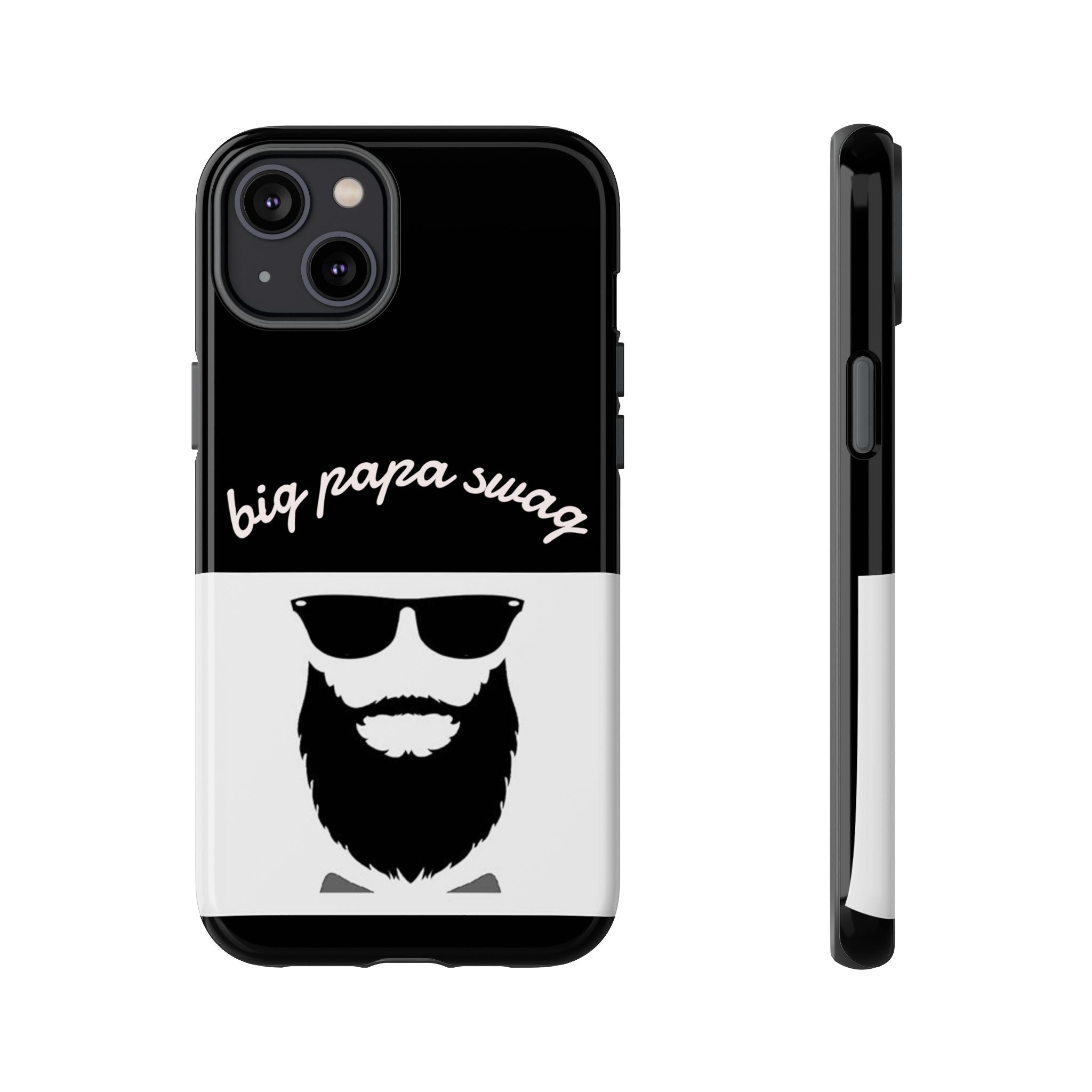 Stylish Phone Case for Dads, Big Papa Swag Design, Gift for Father's Day, Birthday Present, Cool Accessory, Trendy Mobile Cover