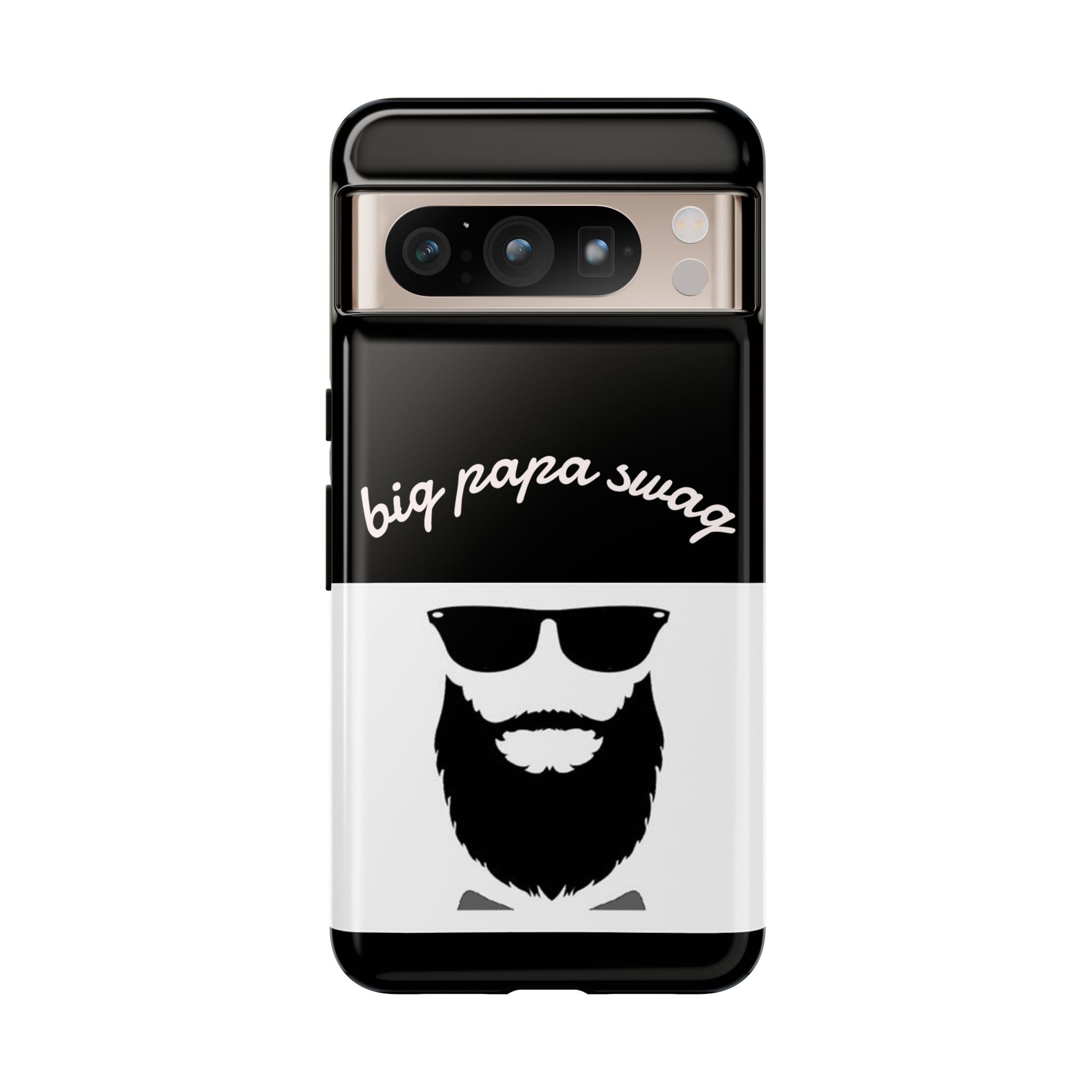 Stylish Phone Case for Dads, Big Papa Swag Design, Gift for Father's Day, Birthday Present, Cool Accessory, Trendy Mobile Cover