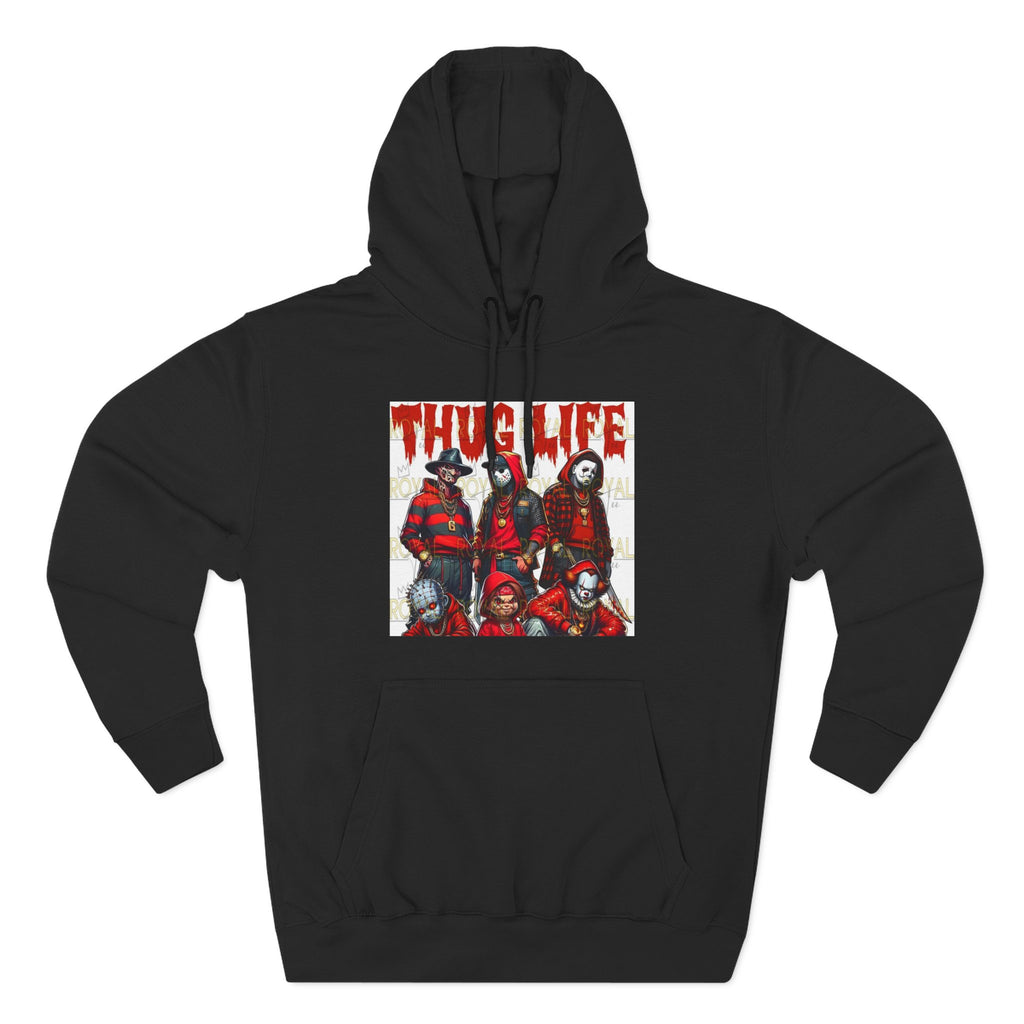 Thug Life Three-Panel Fleece Hoodie, Cozy Sweatshirt for Casual Wear, Gift for Friends, Unisex Hoodie for Everyday Comfort, Hoodie for [...]