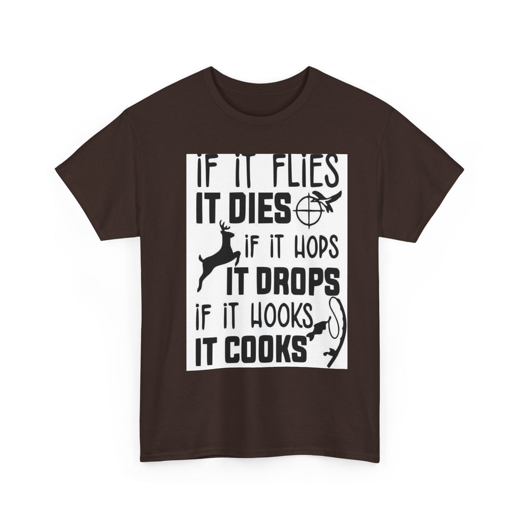 Hunting Quotes Tee, Funny Outdoor Shirt, Unisex Cotton T-Shirt, Gift for Hunters, Casual Wear for Nature Lovers