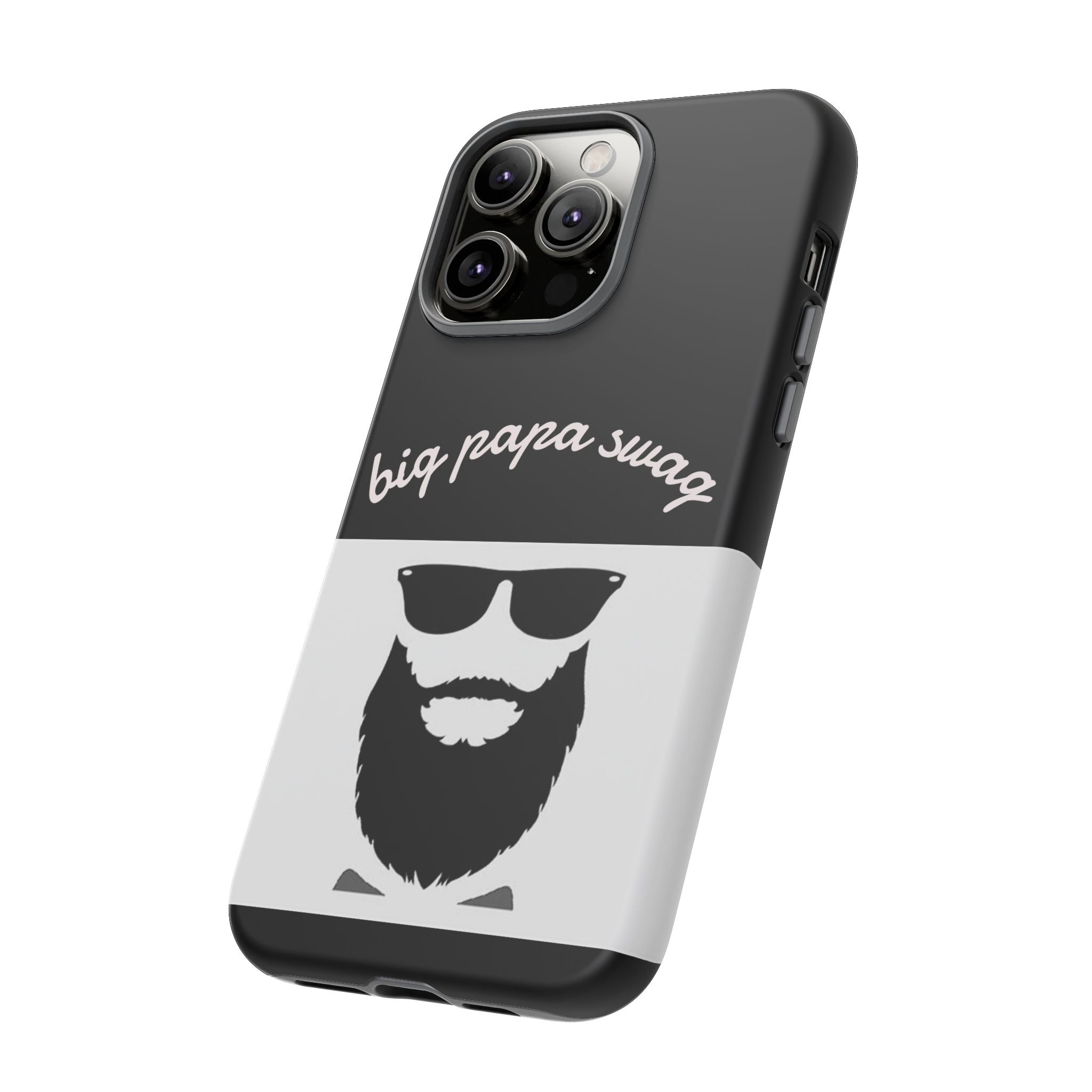 Stylish Phone Case for Dads, Big Papa Swag Design, Gift for Father's Day, Birthday Present, Cool Accessory, Trendy Mobile Cover