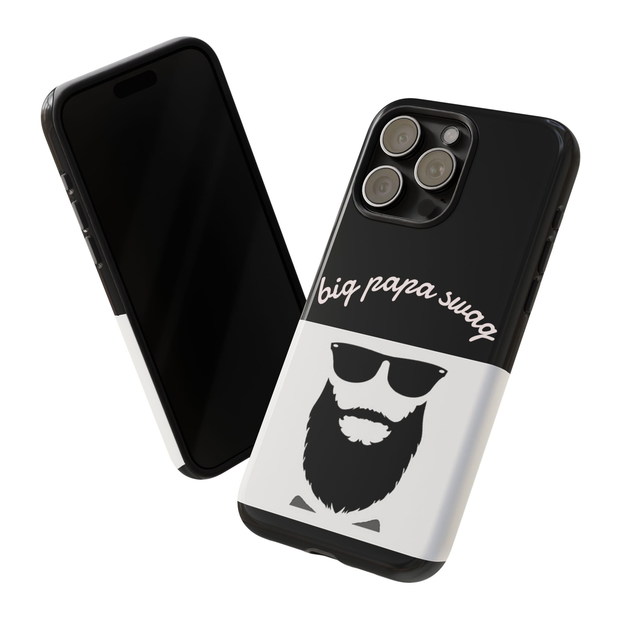 Stylish Phone Case for Dads, Big Papa Swag Design, Gift for Father's Day, Birthday Present, Cool Accessory, Trendy Mobile Cover
