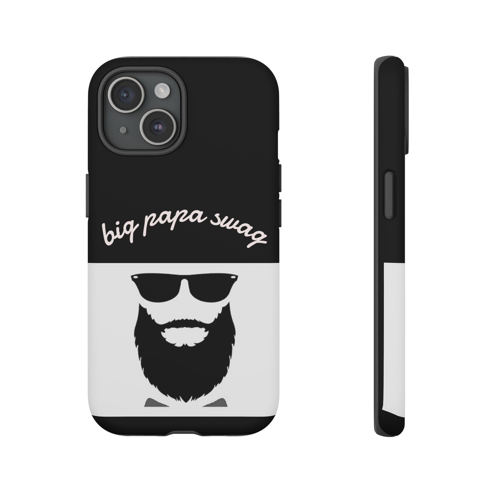 Stylish Phone Case for Dads, Big Papa Swag Design, Gift for Father's Day, Birthday Present, Cool Accessory, Trendy Mobile Cover
