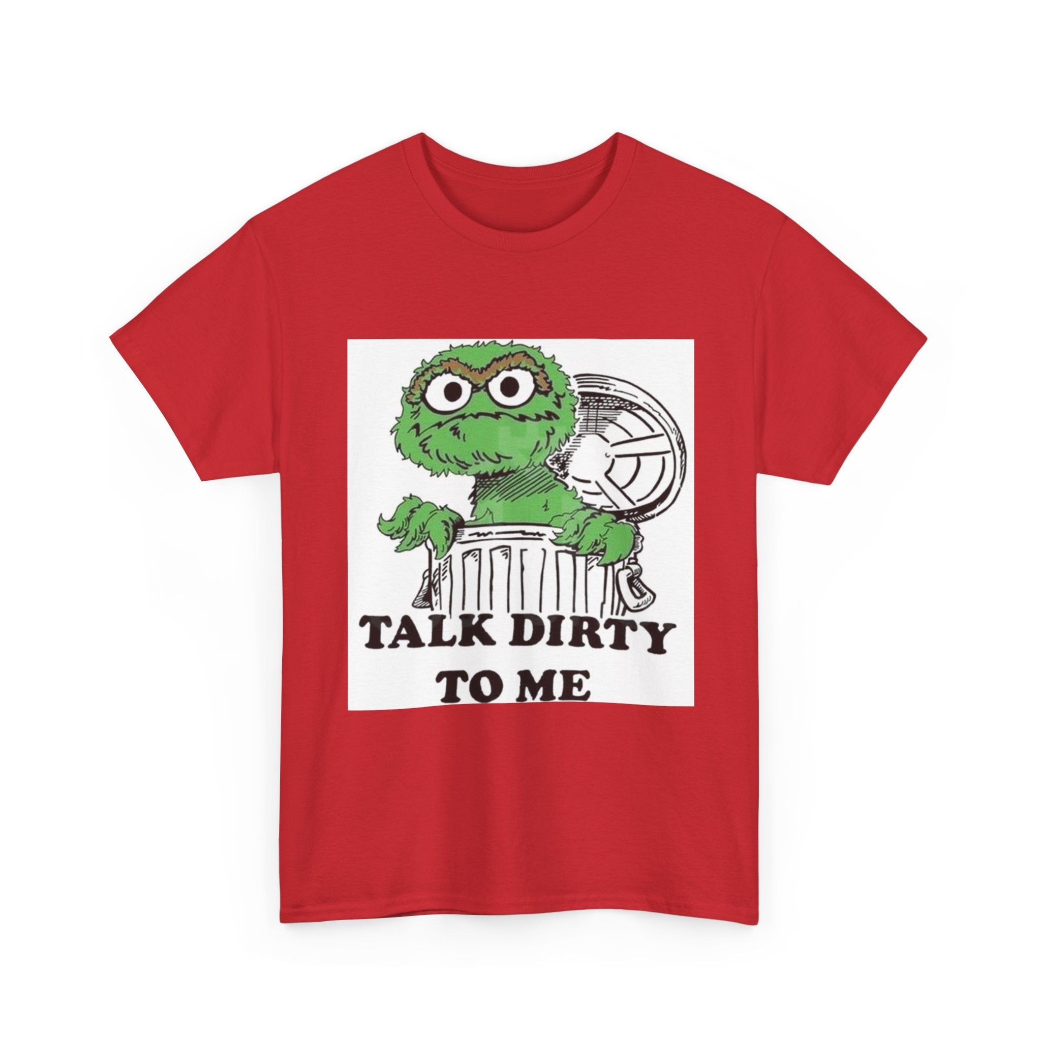 Funny Graphic Tee, Oscar the Grouch Shirt, Casual Wear, Gift for Friends, Humor Clothing
