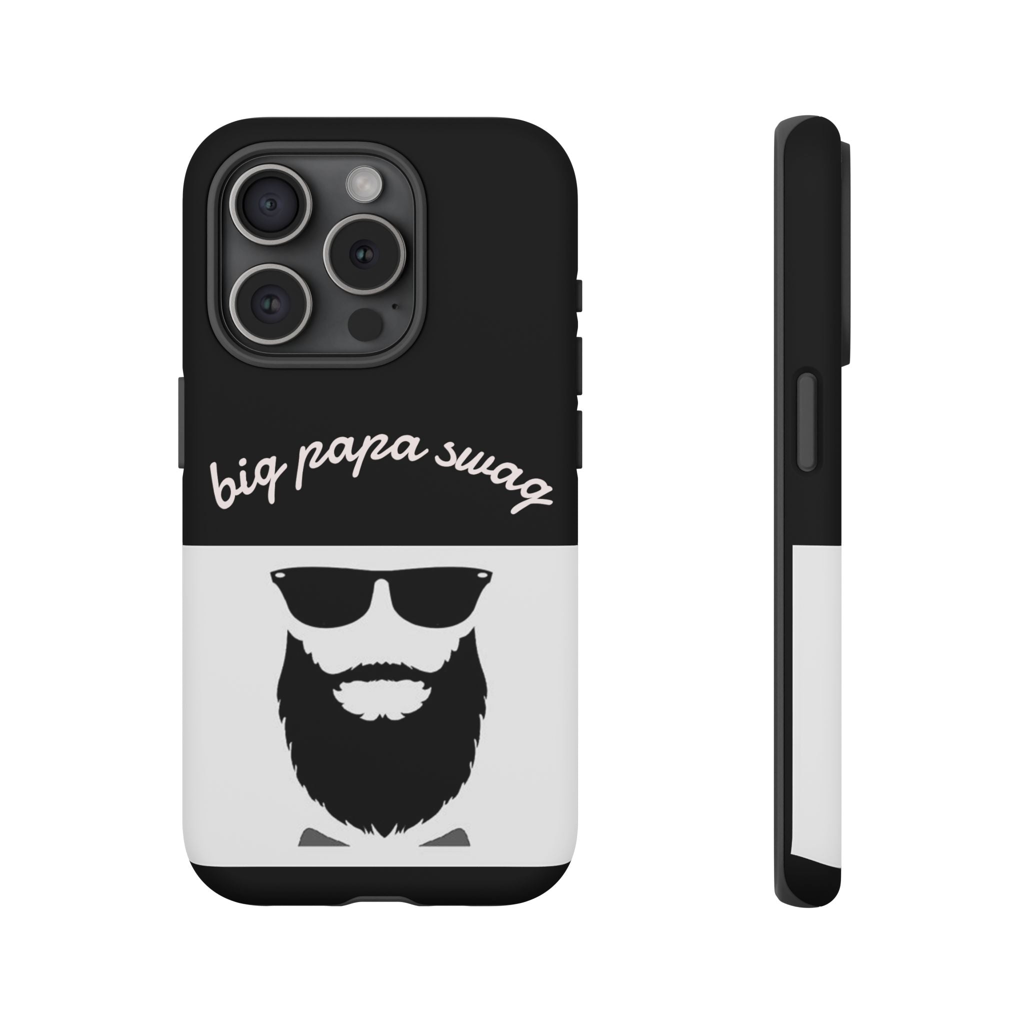 Stylish Phone Case for Dads, Big Papa Swag Design, Gift for Father's Day, Birthday Present, Cool Accessory, Trendy Mobile Cover
