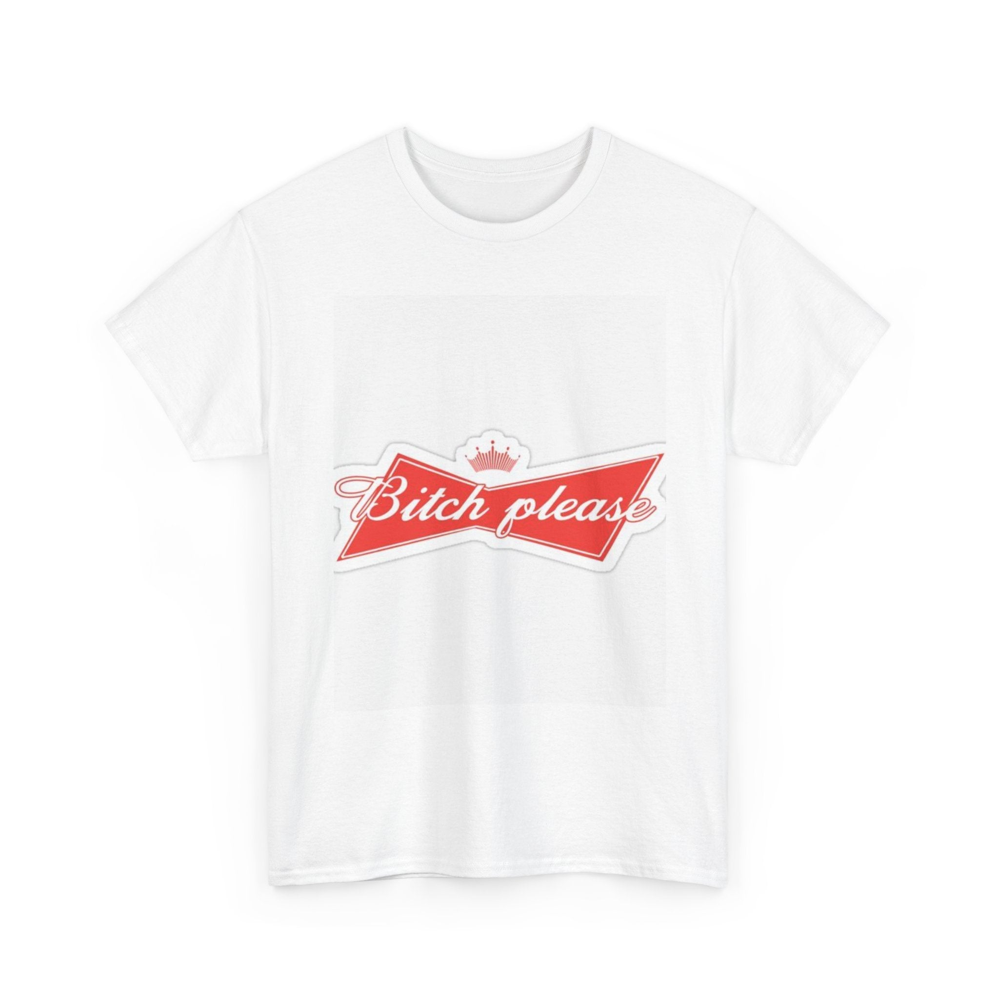 Bitch Please Unisex Heavy Cotton Tee, Funny Graphic Shirt, Casual Wear, Perfect Gift for Friends, Lazy Day Outfit, Humor Tee
