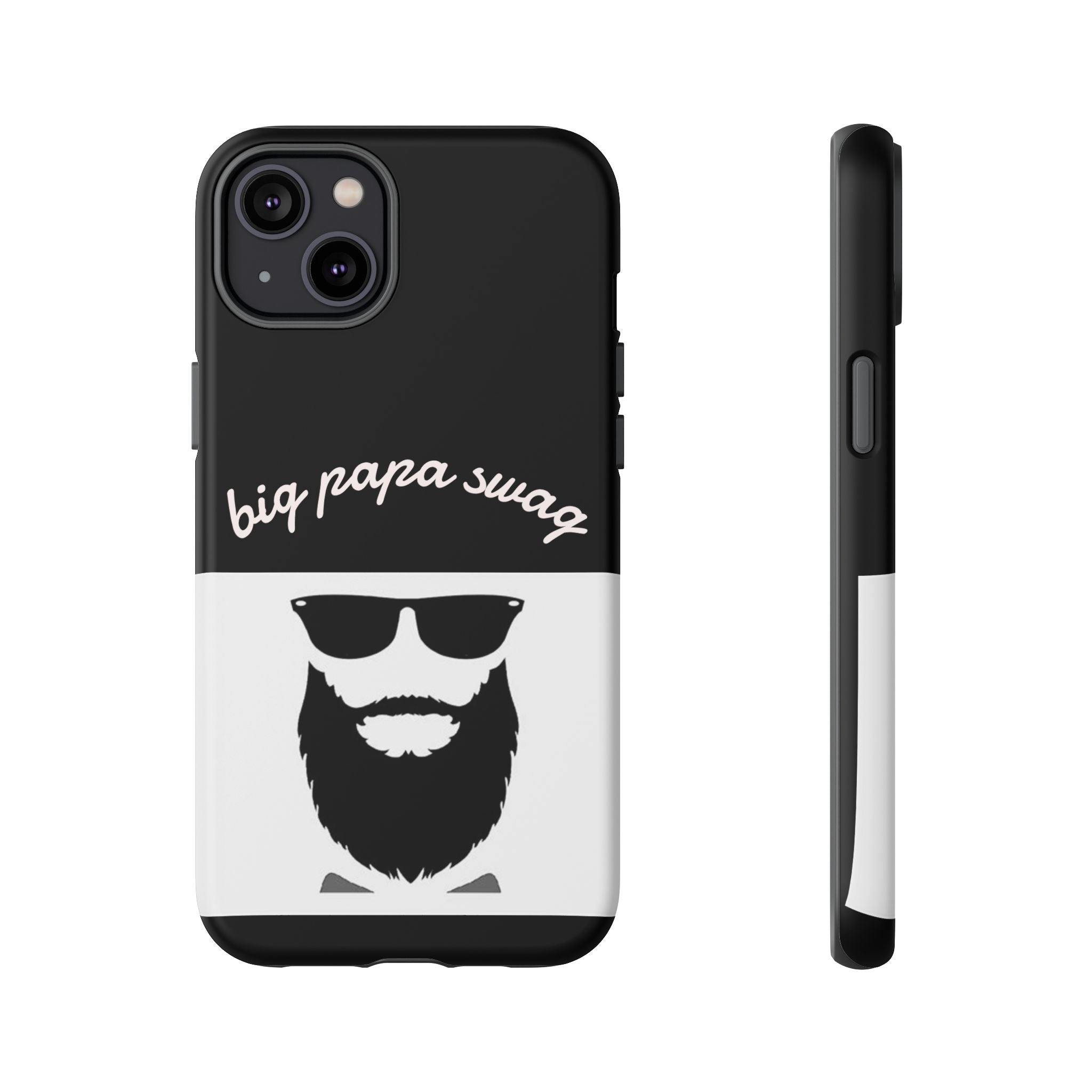 Stylish Phone Case for Dads, Big Papa Swag Design, Gift for Father's Day, Birthday Present, Cool Accessory, Trendy Mobile Cover