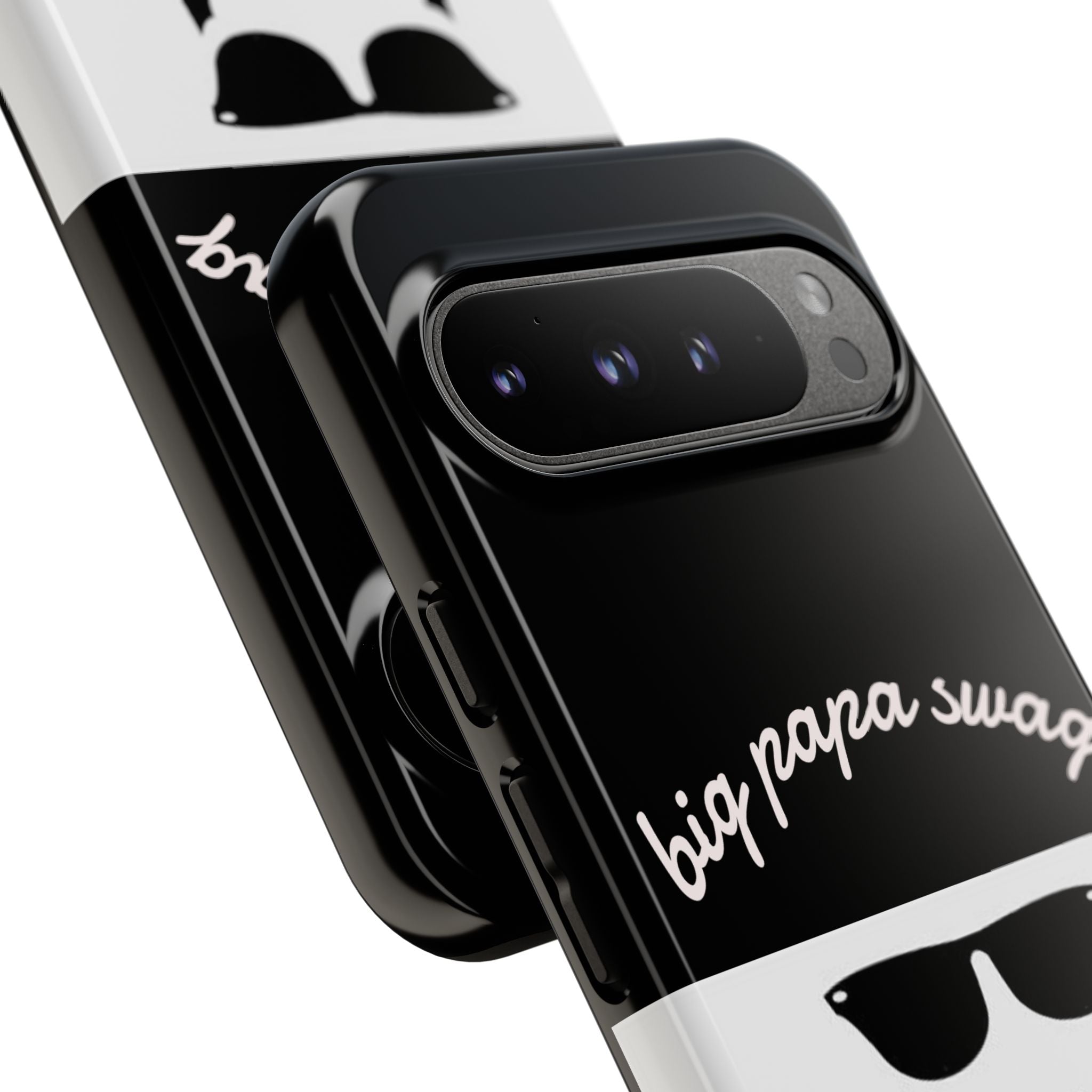 Stylish Phone Case for Dads, Big Papa Swag Design, Gift for Father's Day, Birthday Present, Cool Accessory, Trendy Mobile Cover