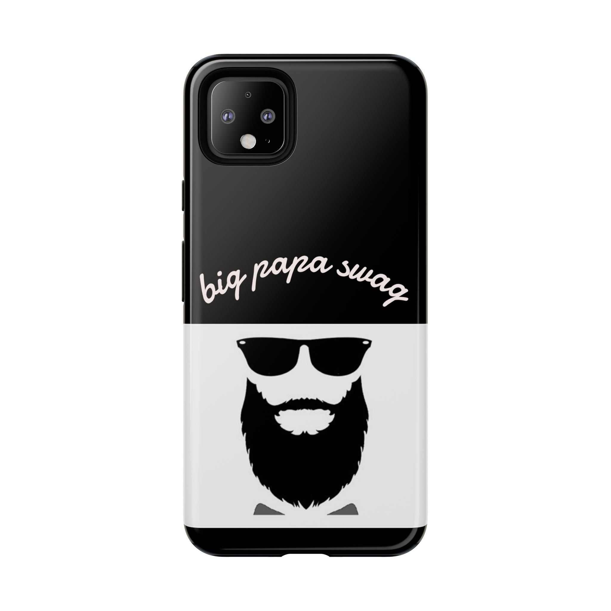 Stylish Phone Case for Dads, Big Papa Swag Design, Gift for Father's Day, Birthday Present, Cool Accessory, Trendy Mobile Cover