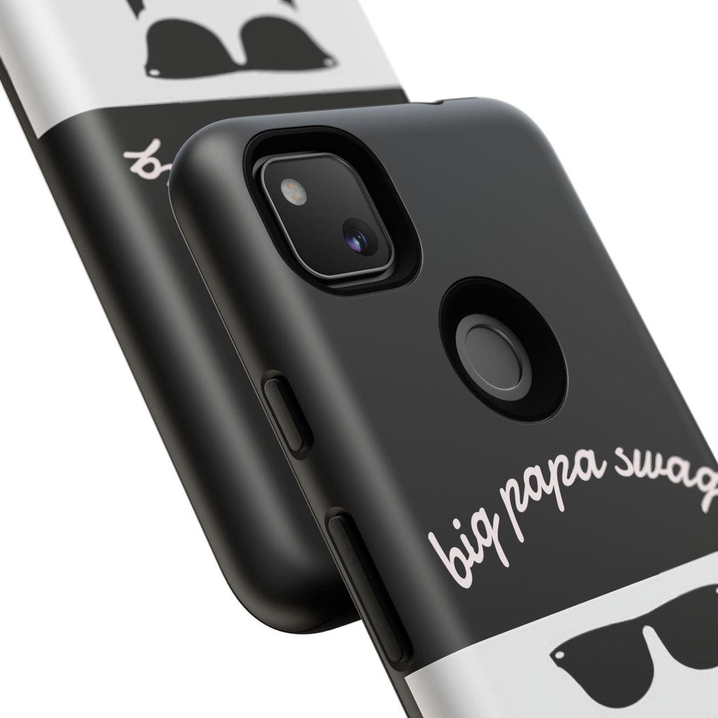 Stylish Phone Case for Dads, Big Papa Swag Design, Gift for Father's Day, Birthday Present, Cool Accessory, Trendy Mobile Cover