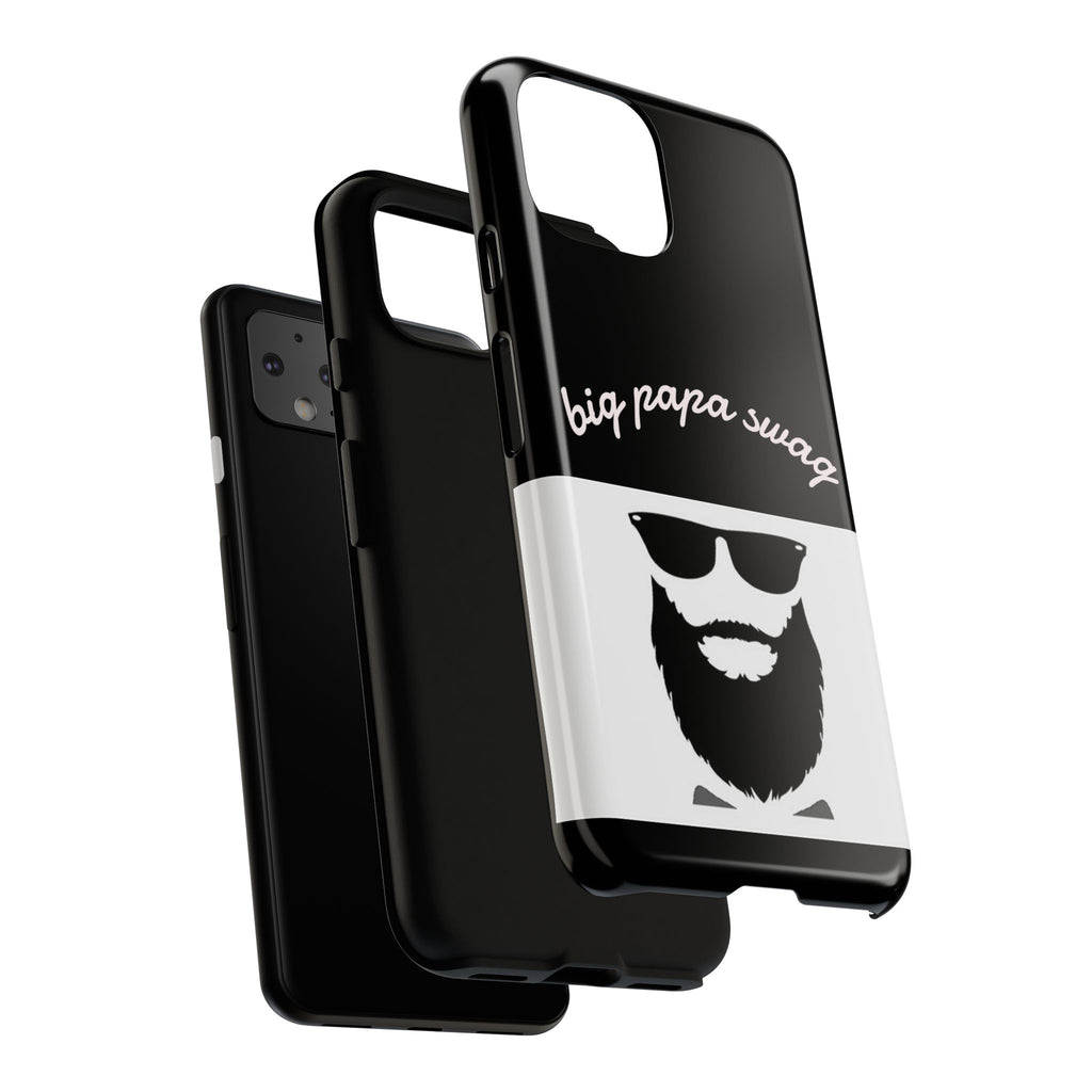Stylish Phone Case for Dads, Big Papa Swag Design, Gift for Father's Day, Birthday Present, Cool Accessory, Trendy Mobile Cover