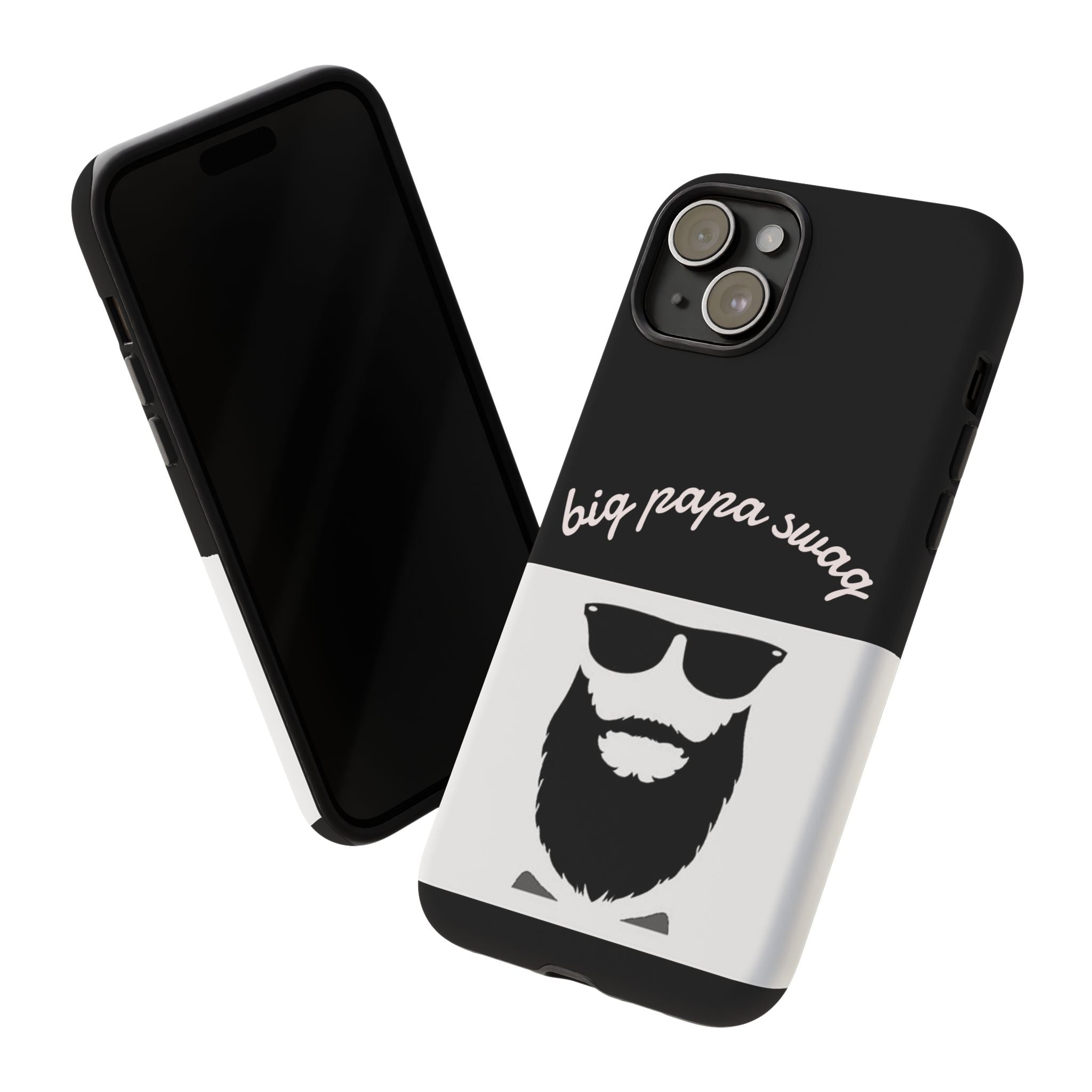 Stylish Phone Case for Dads, Big Papa Swag Design, Gift for Father's Day, Birthday Present, Cool Accessory, Trendy Mobile Cover