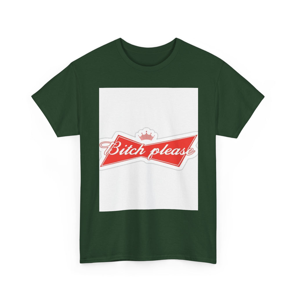 Bitch Please Unisex Heavy Cotton Tee, Funny Graphic Shirt, Casual Wear, Perfect Gift for Friends, Lazy Day Outfit, Humor Tee