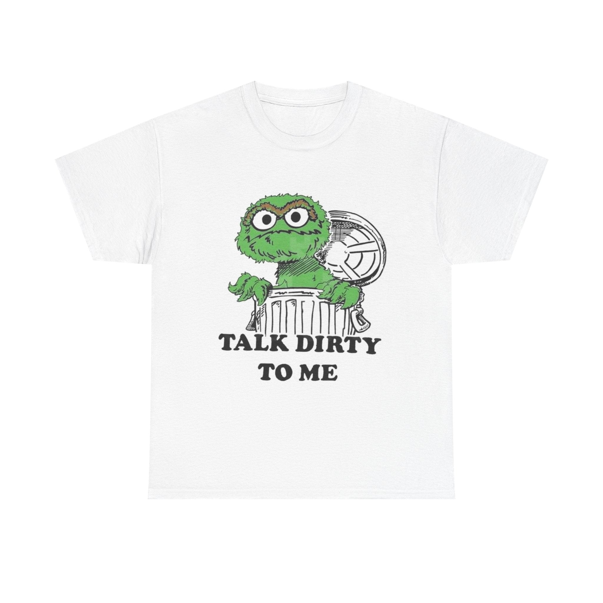 Funny Graphic Tee, Oscar the Grouch Shirt, Casual Wear, Gift for Friends, Humor Clothing