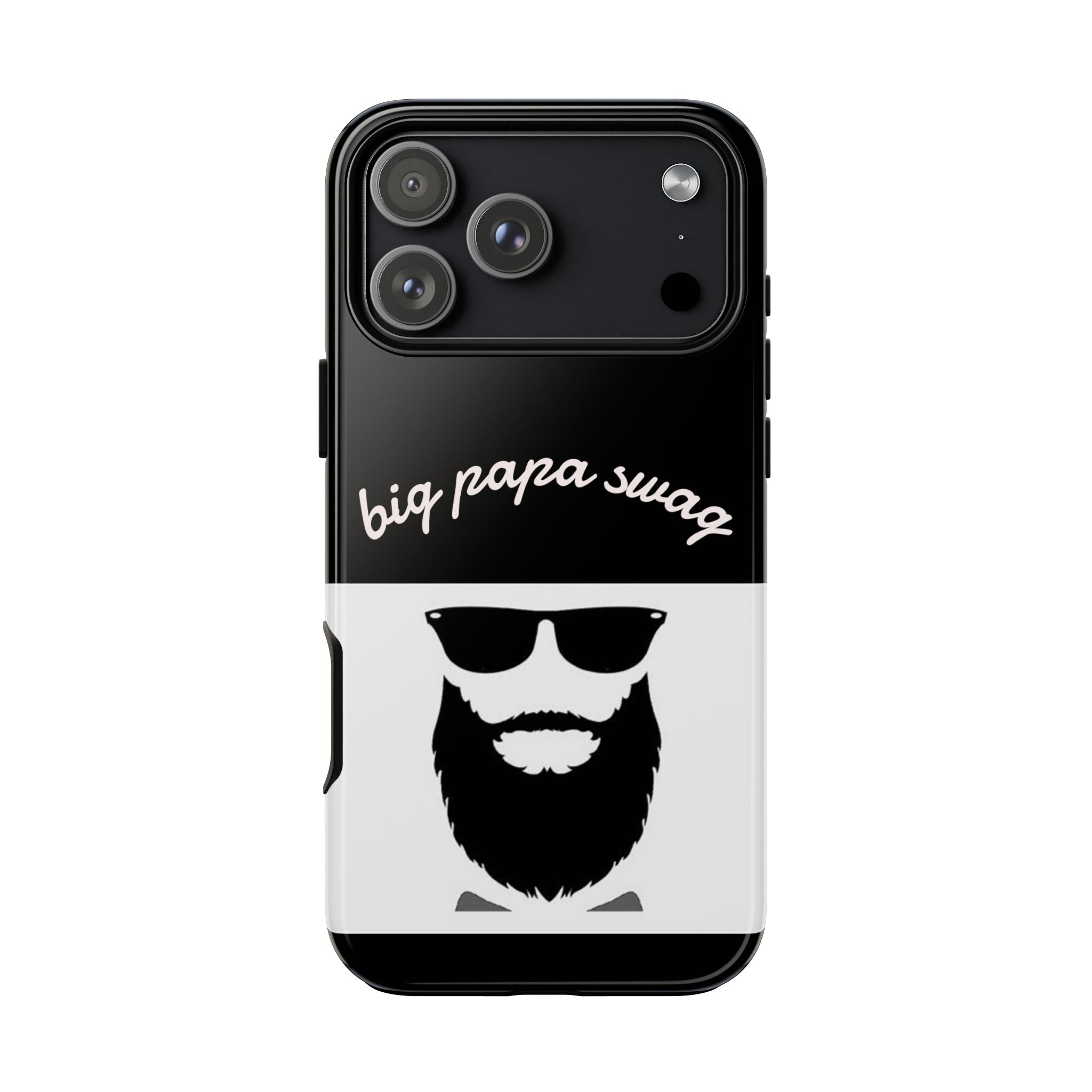 Stylish Phone Case for Dads, Big Papa Swag Design, Gift for Father's Day, Birthday Present, Cool Accessory, Trendy Mobile Cover