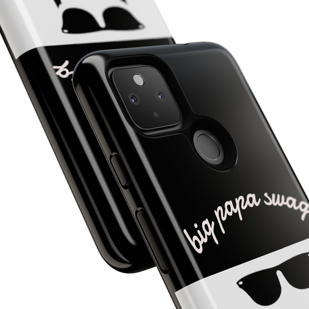 Stylish Phone Case for Dads, Big Papa Swag Design, Gift for Father's Day, Birthday Present, Cool Accessory, Trendy Mobile Cover