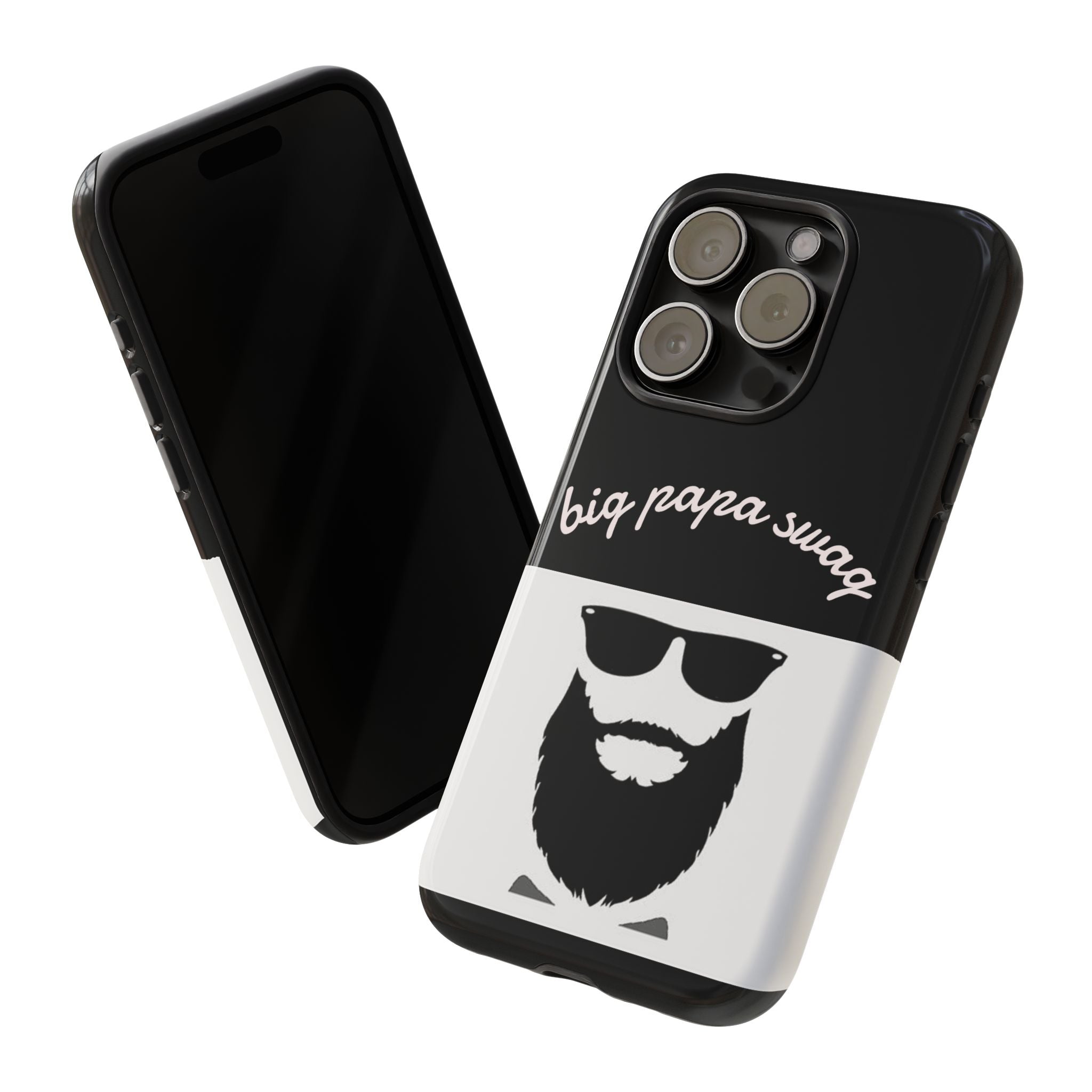 Stylish Phone Case for Dads, Big Papa Swag Design, Gift for Father's Day, Birthday Present, Cool Accessory, Trendy Mobile Cover