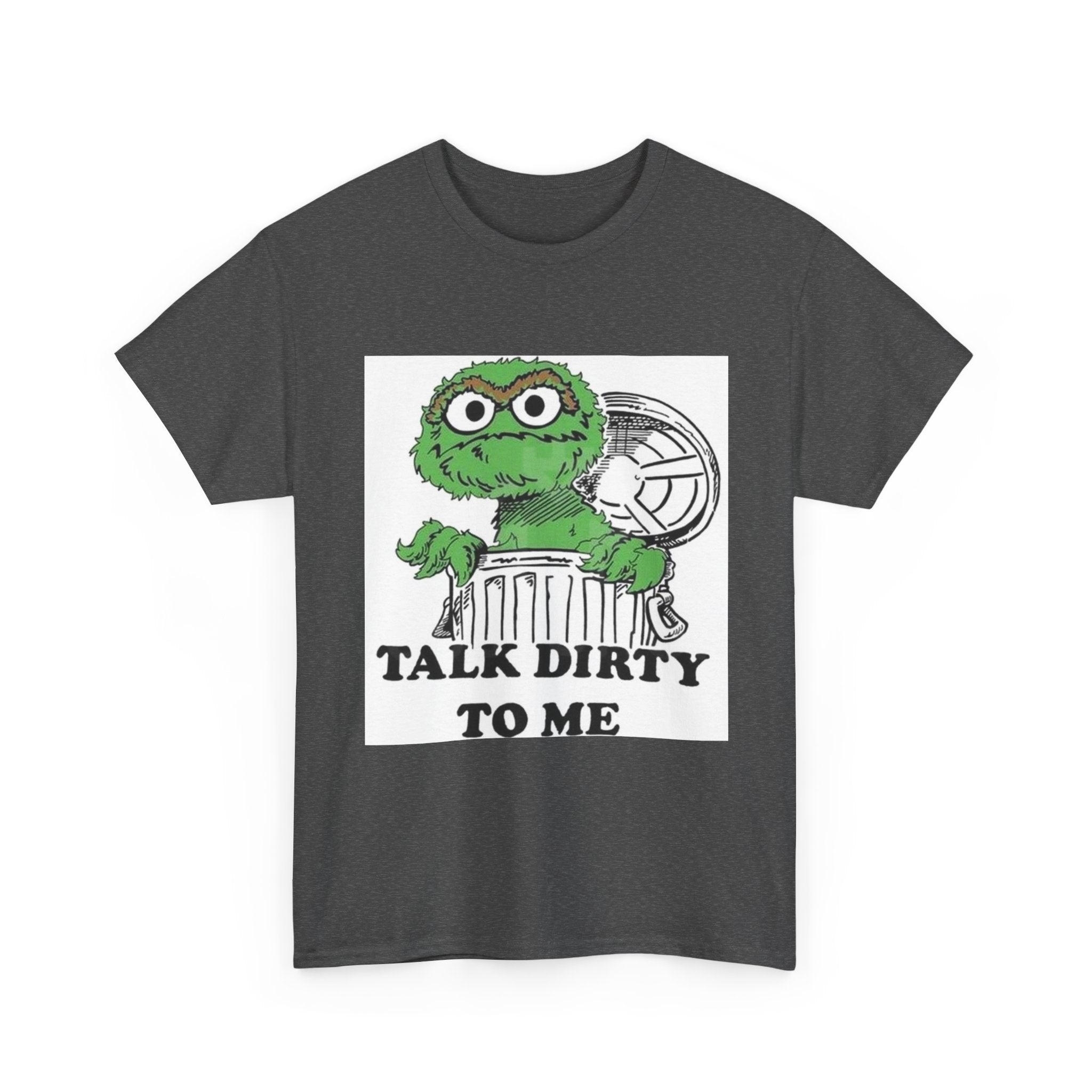 Funny Graphic Tee, Oscar the Grouch Shirt, Casual Wear, Gift for Friends, Humor Clothing