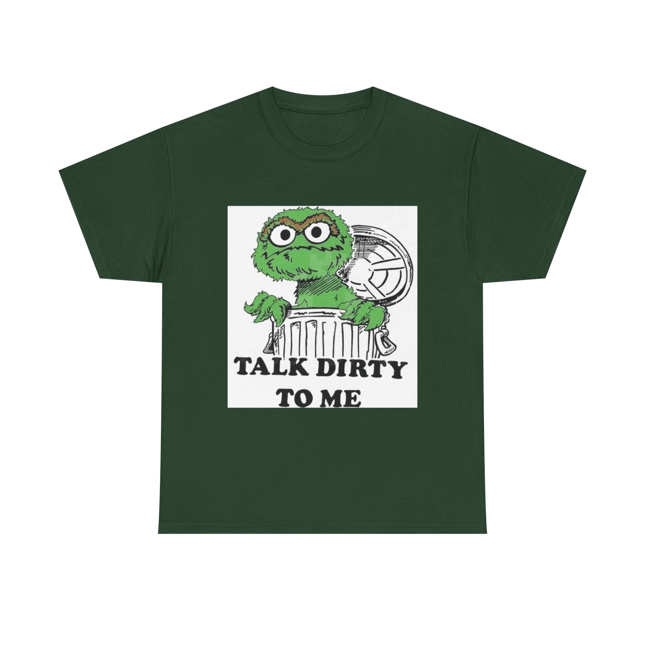 Funny Graphic Tee, Oscar the Grouch Shirt, Casual Wear, Gift for Friends, Humor Clothing