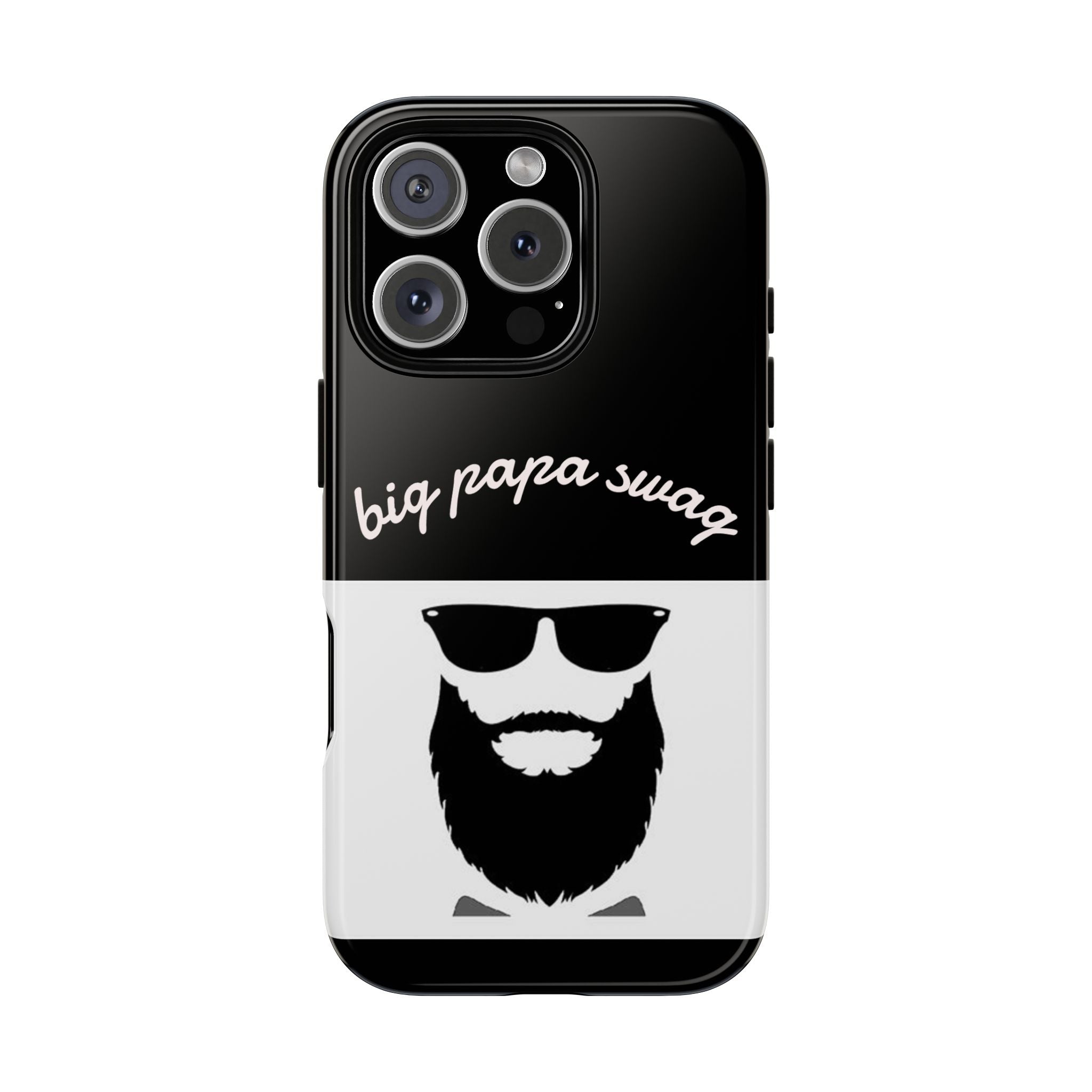 Stylish Phone Case for Dads, Big Papa Swag Design, Gift for Father's Day, Birthday Present, Cool Accessory, Trendy Mobile Cover