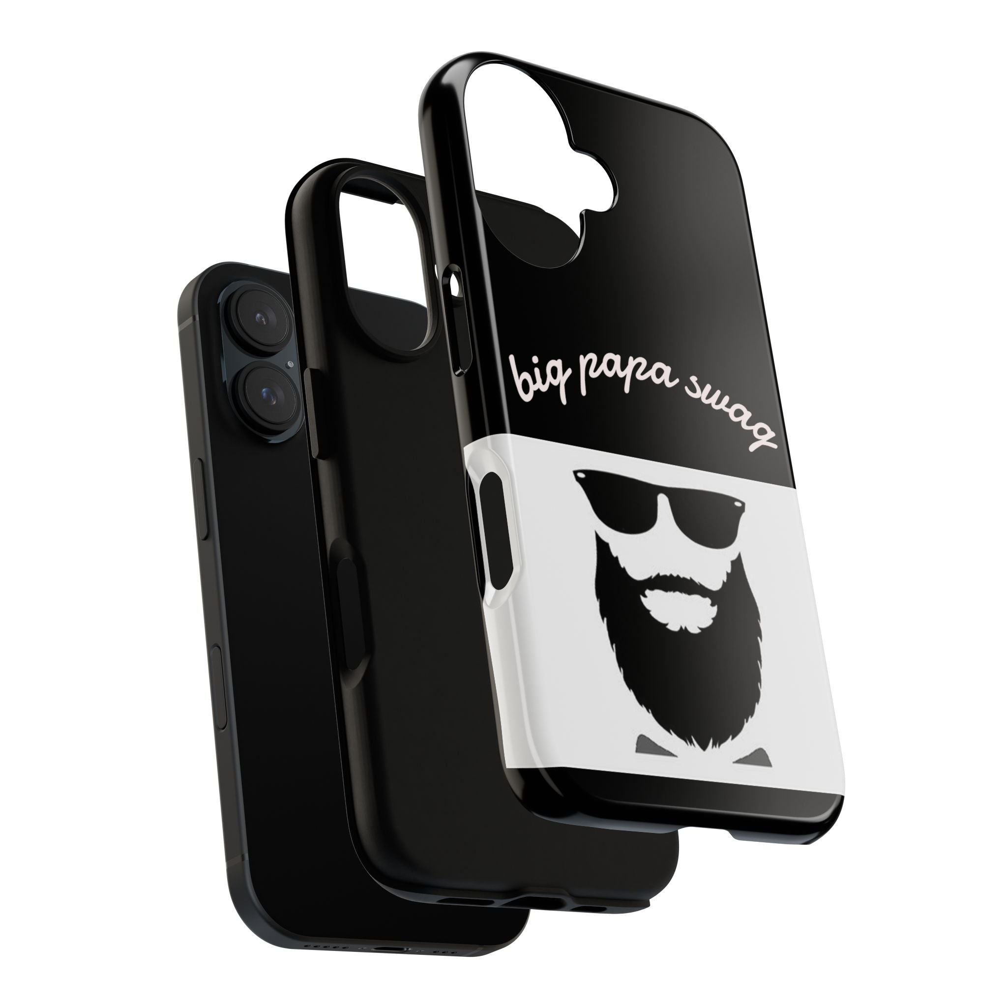 Stylish Phone Case for Dads, Big Papa Swag Design, Gift for Father's Day, Birthday Present, Cool Accessory, Trendy Mobile Cover