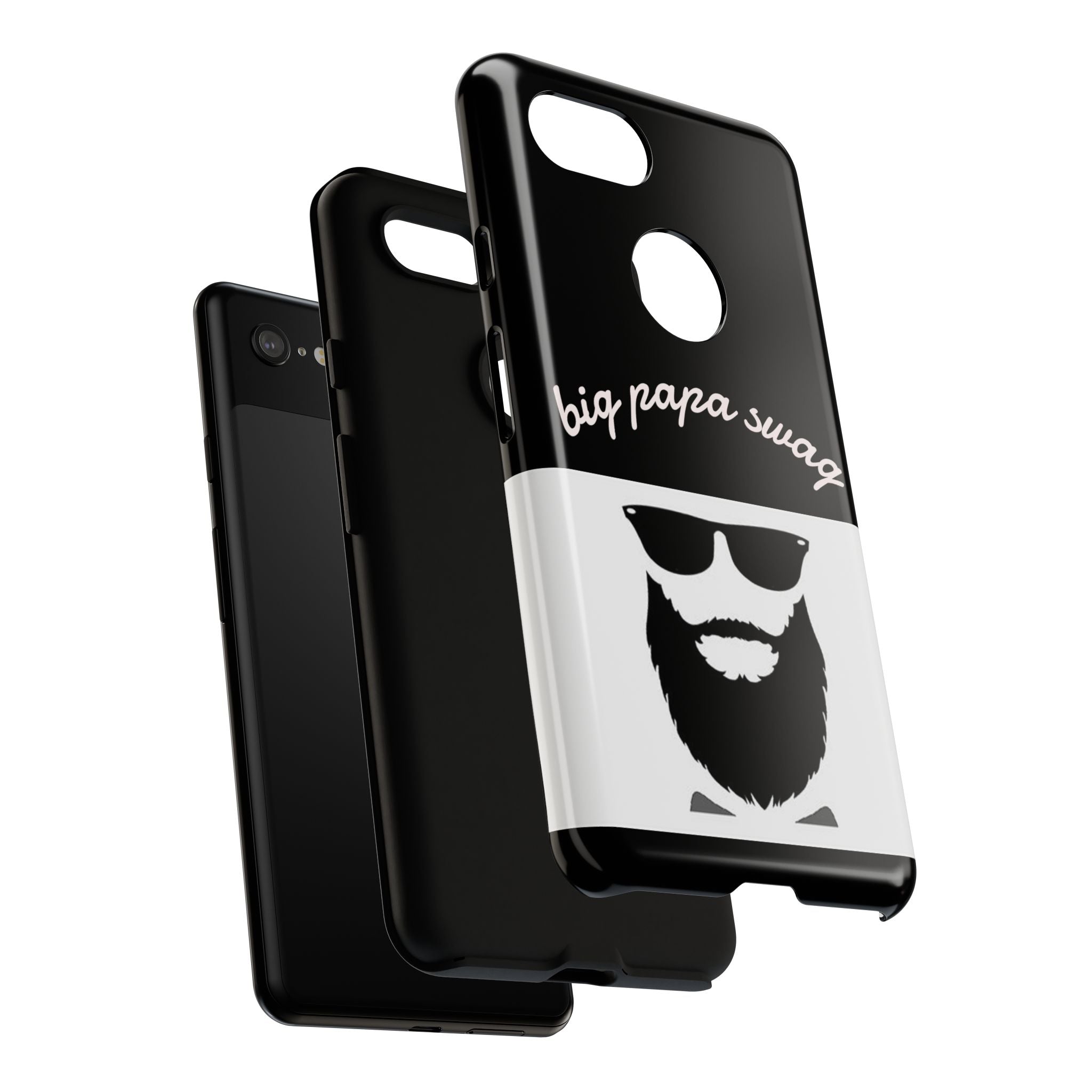 Stylish Phone Case for Dads, Big Papa Swag Design, Gift for Father's Day, Birthday Present, Cool Accessory, Trendy Mobile Cover
