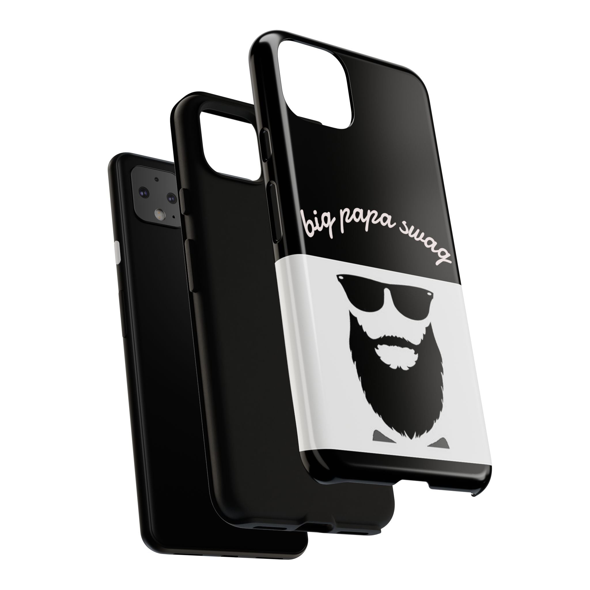 Stylish Phone Case for Dads, Big Papa Swag Design, Gift for Father's Day, Birthday Present, Cool Accessory, Trendy Mobile Cover
