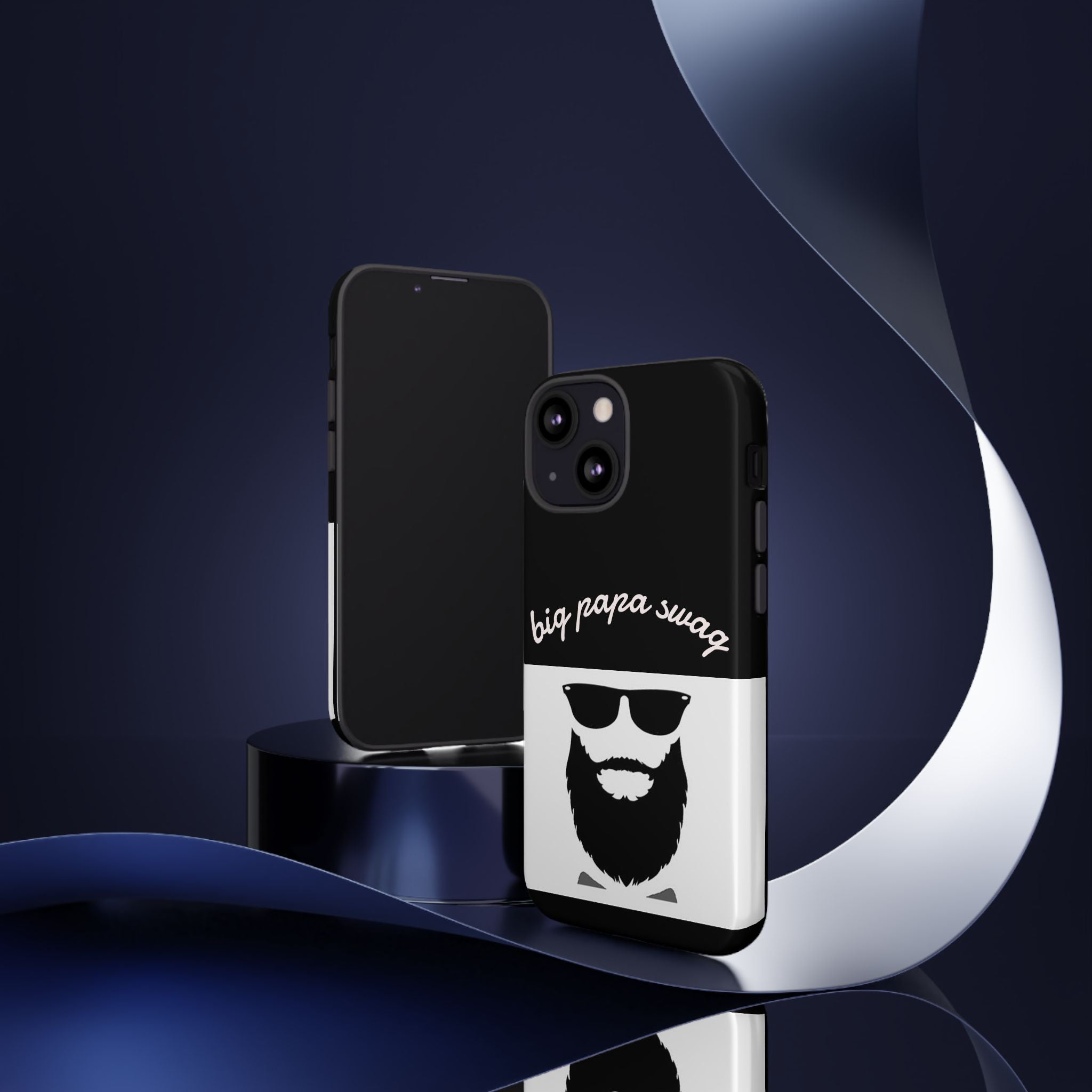 Stylish Phone Case for Dads, Big Papa Swag Design, Gift for Father's Day, Birthday Present, Cool Accessory, Trendy Mobile Cover