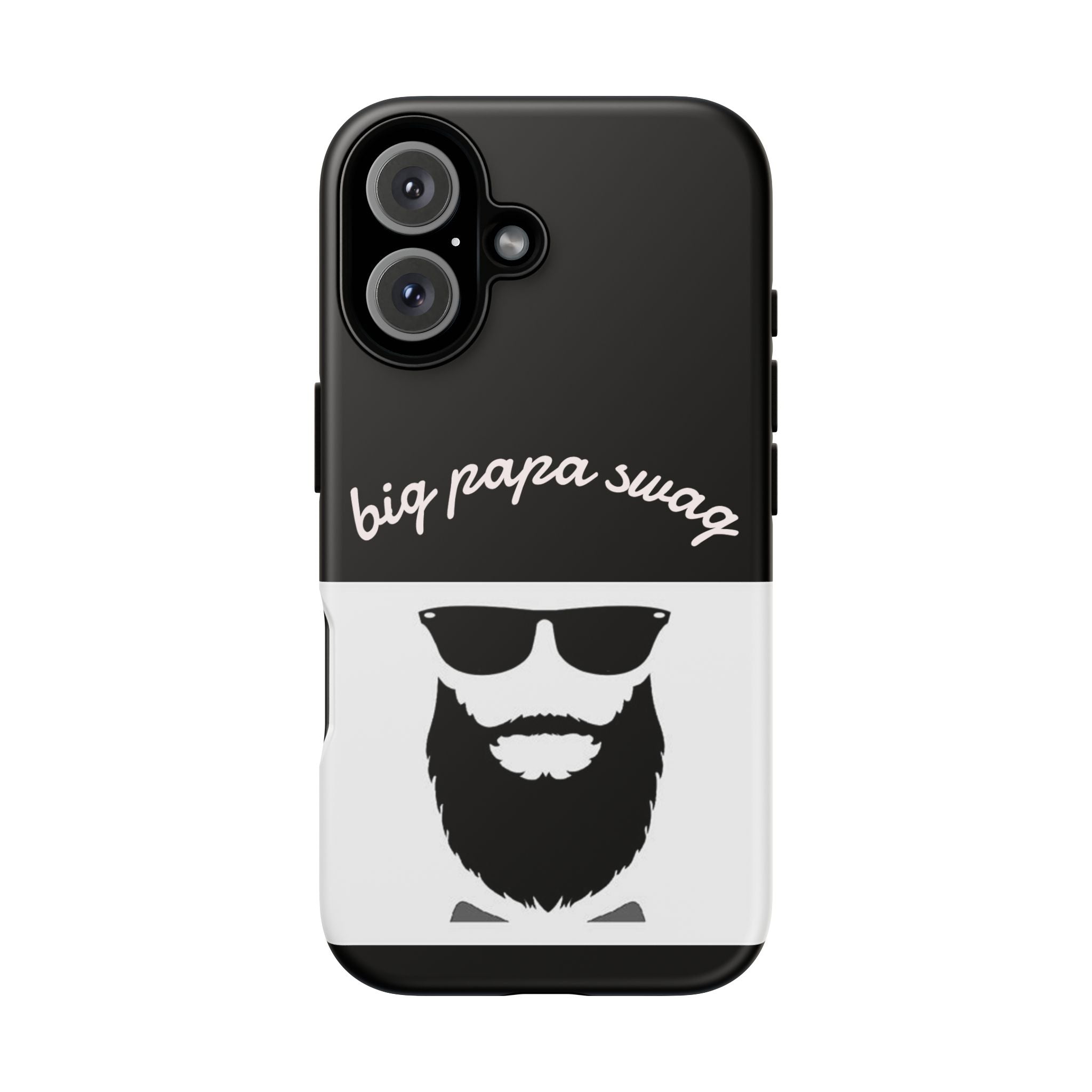 Stylish Phone Case for Dads, Big Papa Swag Design, Gift for Father's Day, Birthday Present, Cool Accessory, Trendy Mobile Cover