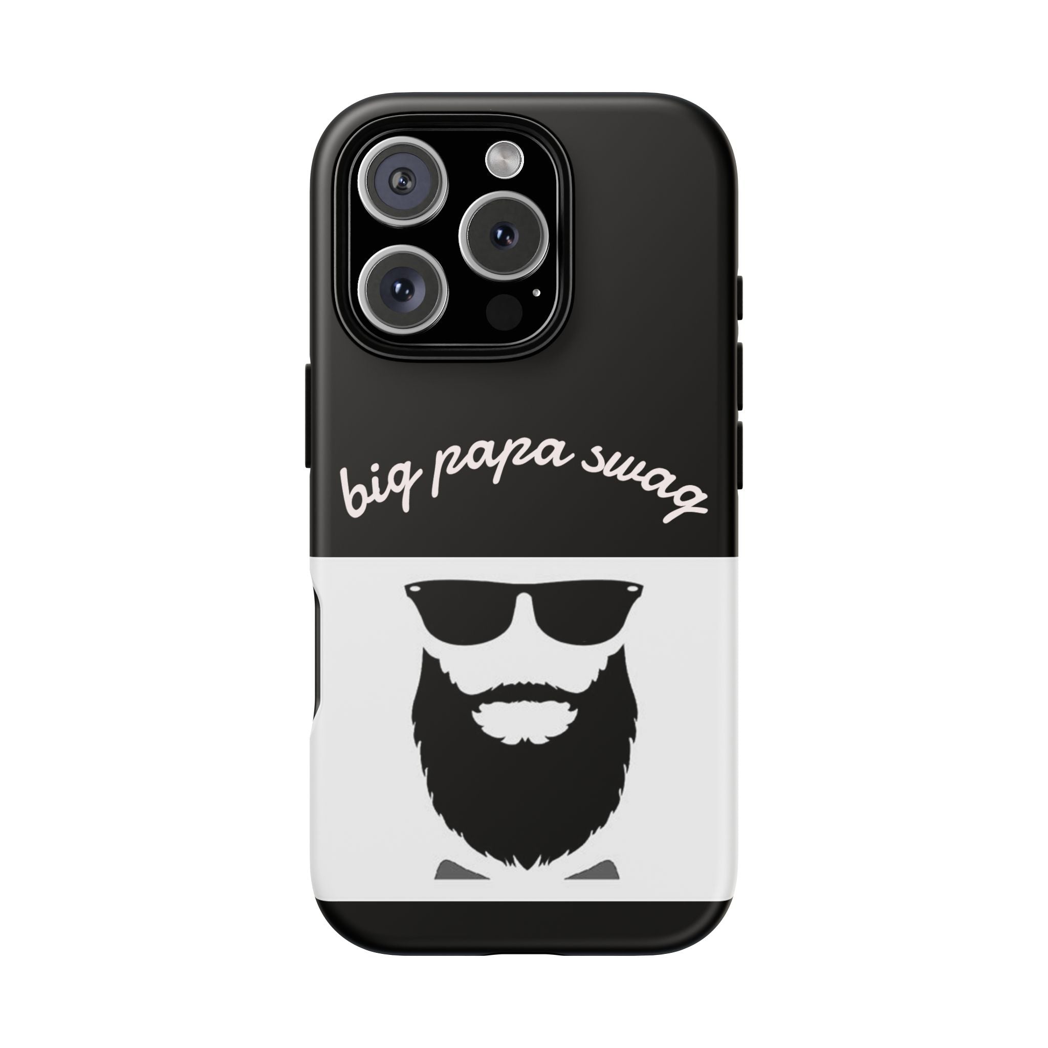Stylish Phone Case for Dads, Big Papa Swag Design, Gift for Father's Day, Birthday Present, Cool Accessory, Trendy Mobile Cover
