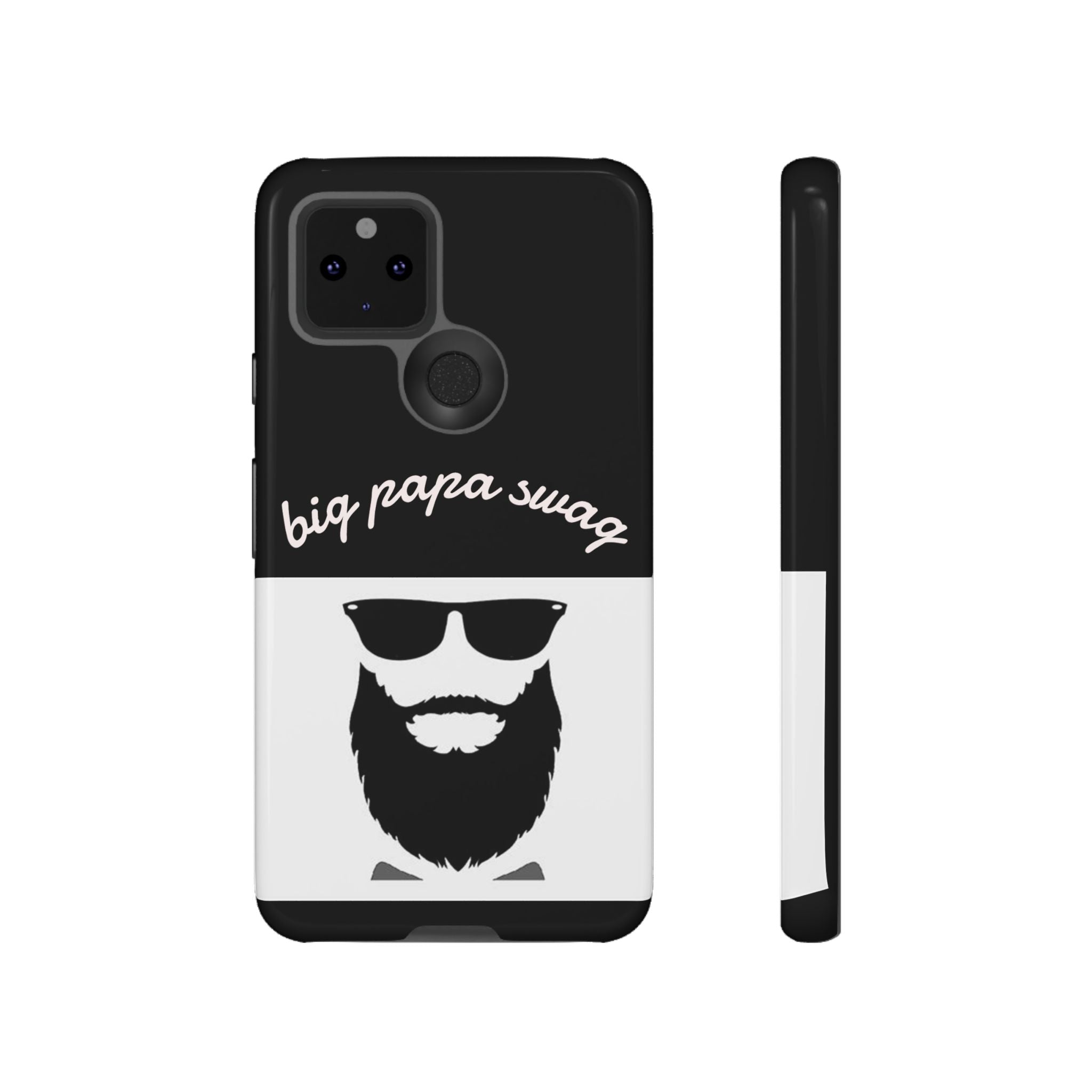 Stylish Phone Case for Dads, Big Papa Swag Design, Gift for Father's Day, Birthday Present, Cool Accessory, Trendy Mobile Cover