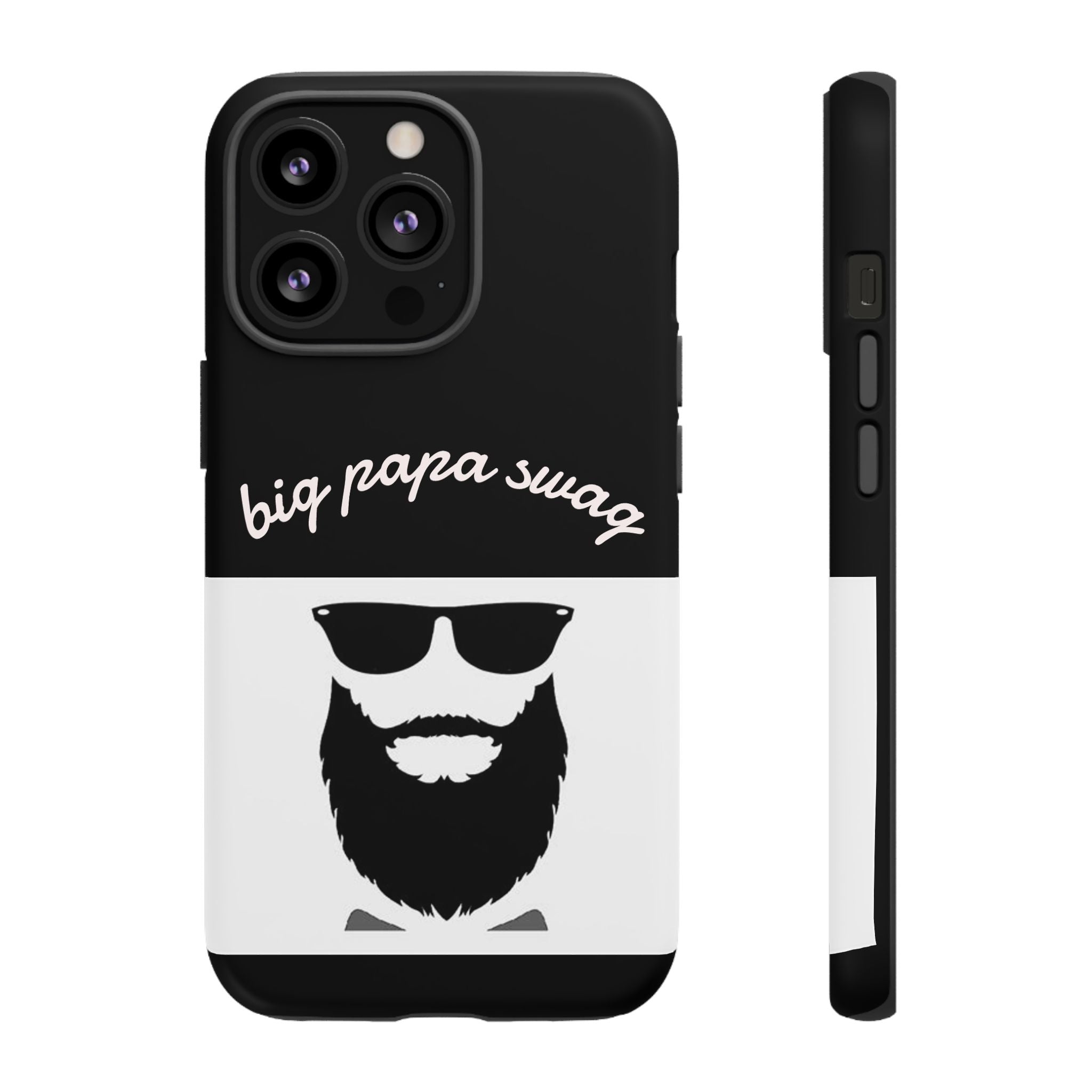 Stylish Phone Case for Dads, Big Papa Swag Design, Gift for Father's Day, Birthday Present, Cool Accessory, Trendy Mobile Cover