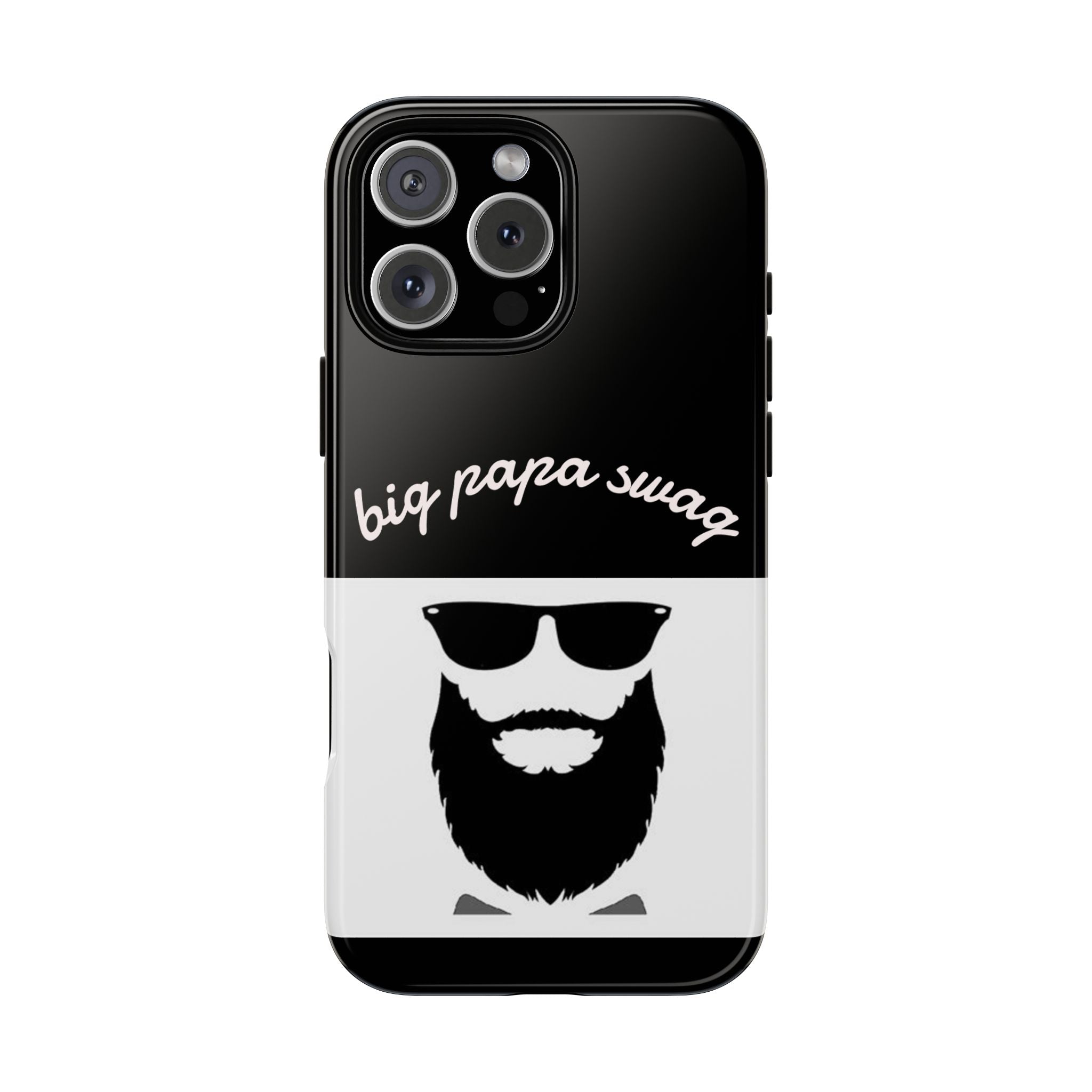 Stylish Phone Case for Dads, Big Papa Swag Design, Gift for Father's Day, Birthday Present, Cool Accessory, Trendy Mobile Cover