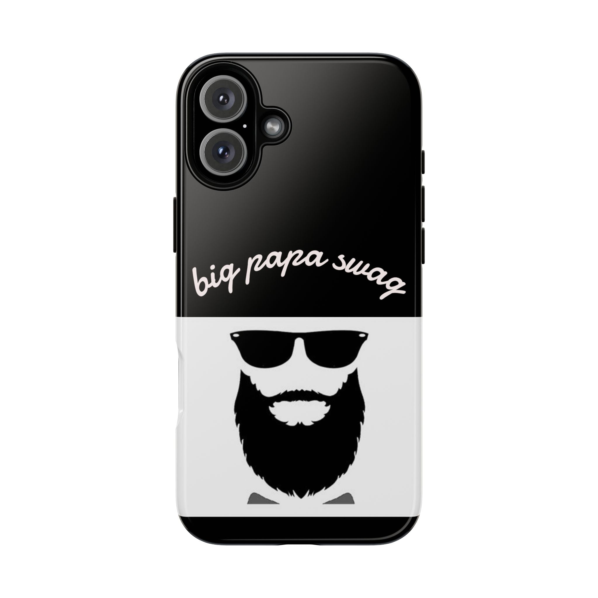 Stylish Phone Case for Dads, Big Papa Swag Design, Gift for Father's Day, Birthday Present, Cool Accessory, Trendy Mobile Cover