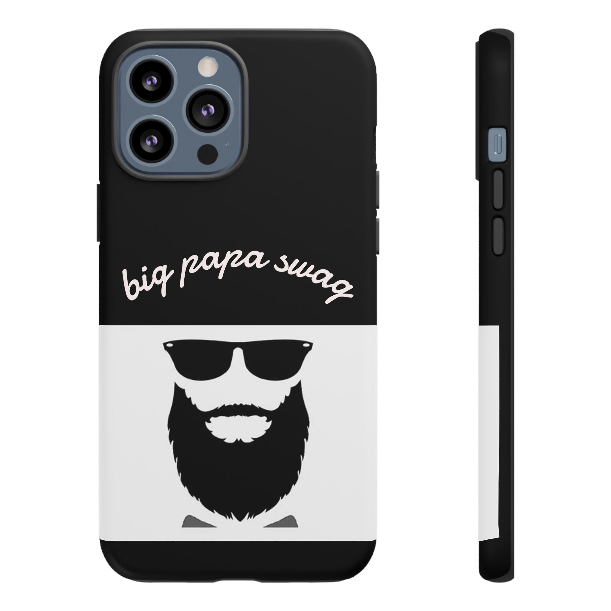 Stylish Phone Case for Dads, Big Papa Swag Design, Gift for Father's Day, Birthday Present, Cool Accessory, Trendy Mobile Cover