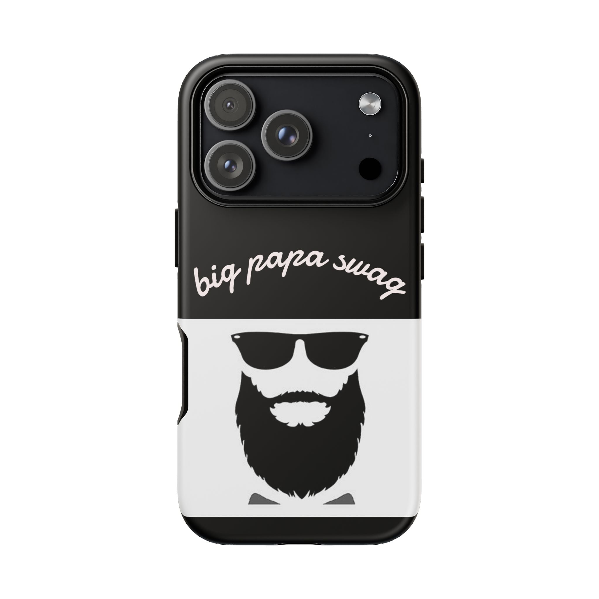 Stylish Phone Case for Dads, Big Papa Swag Design, Gift for Father's Day, Birthday Present, Cool Accessory, Trendy Mobile Cover