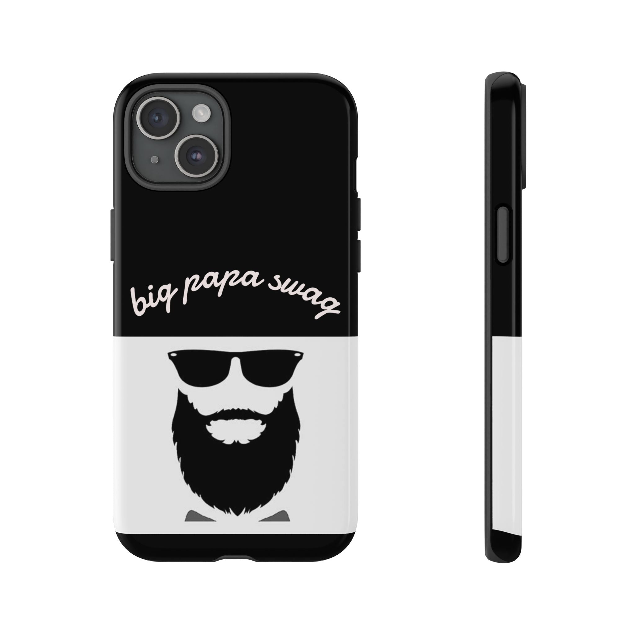 Stylish Phone Case for Dads, Big Papa Swag Design, Gift for Father's Day, Birthday Present, Cool Accessory, Trendy Mobile Cover