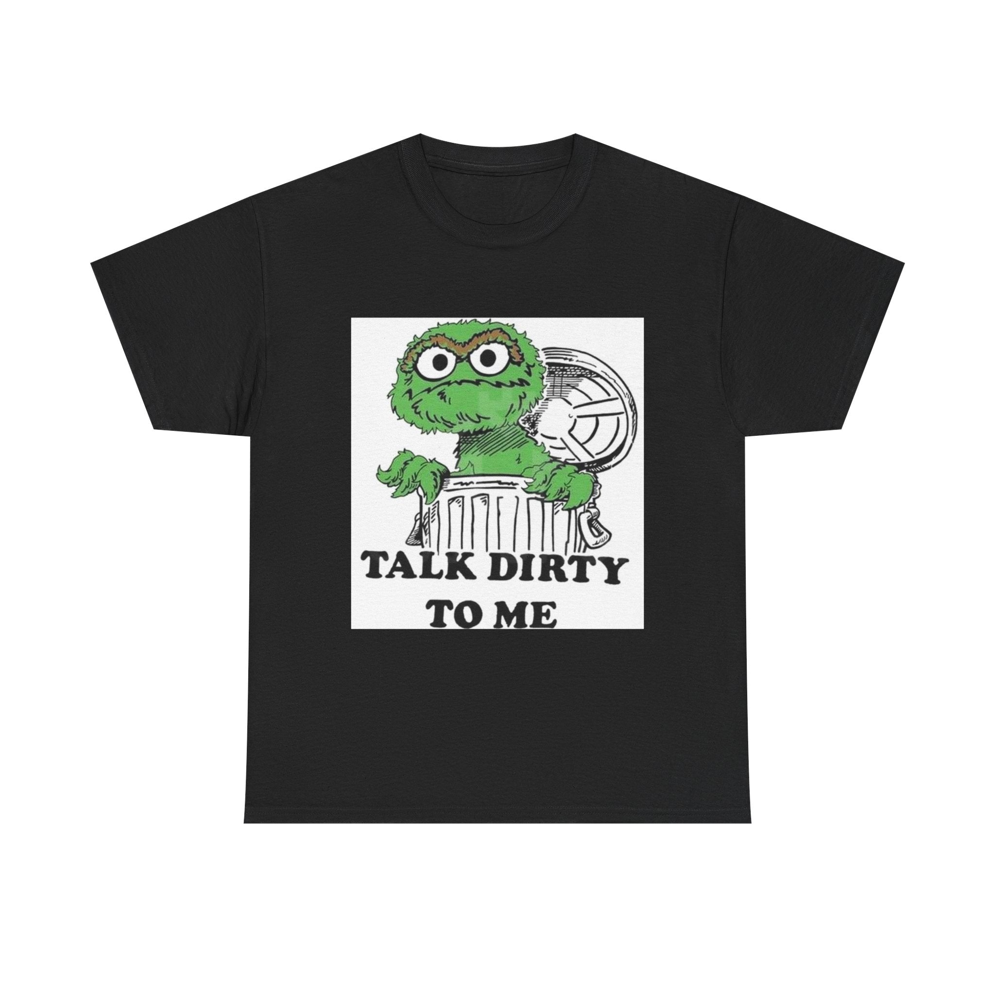 Funny Graphic Tee, Oscar the Grouch Shirt, Casual Wear, Gift for Friends, Humor Clothing