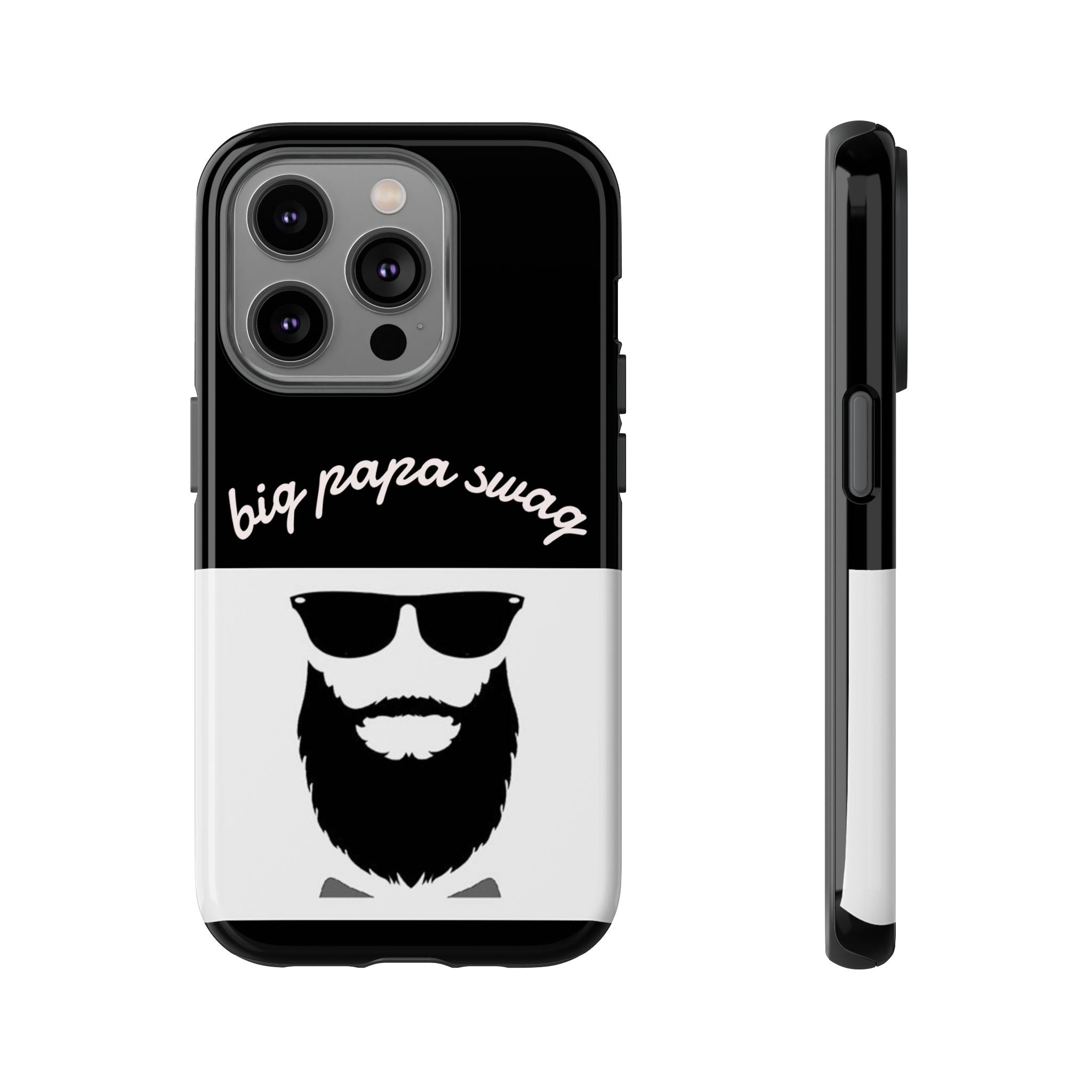 Stylish Phone Case for Dads, Big Papa Swag Design, Gift for Father's Day, Birthday Present, Cool Accessory, Trendy Mobile Cover