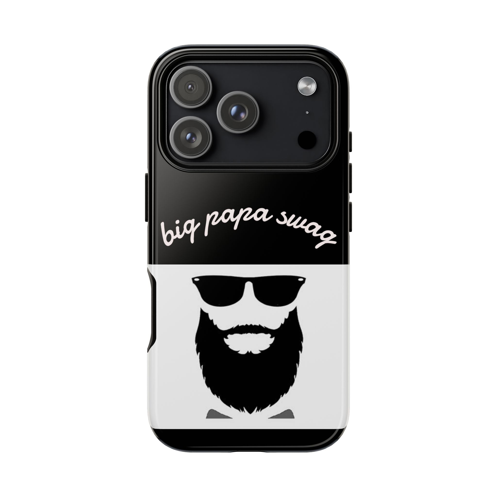 Stylish Phone Case for Dads, Big Papa Swag Design, Gift for Father's Day, Birthday Present, Cool Accessory, Trendy Mobile Cover